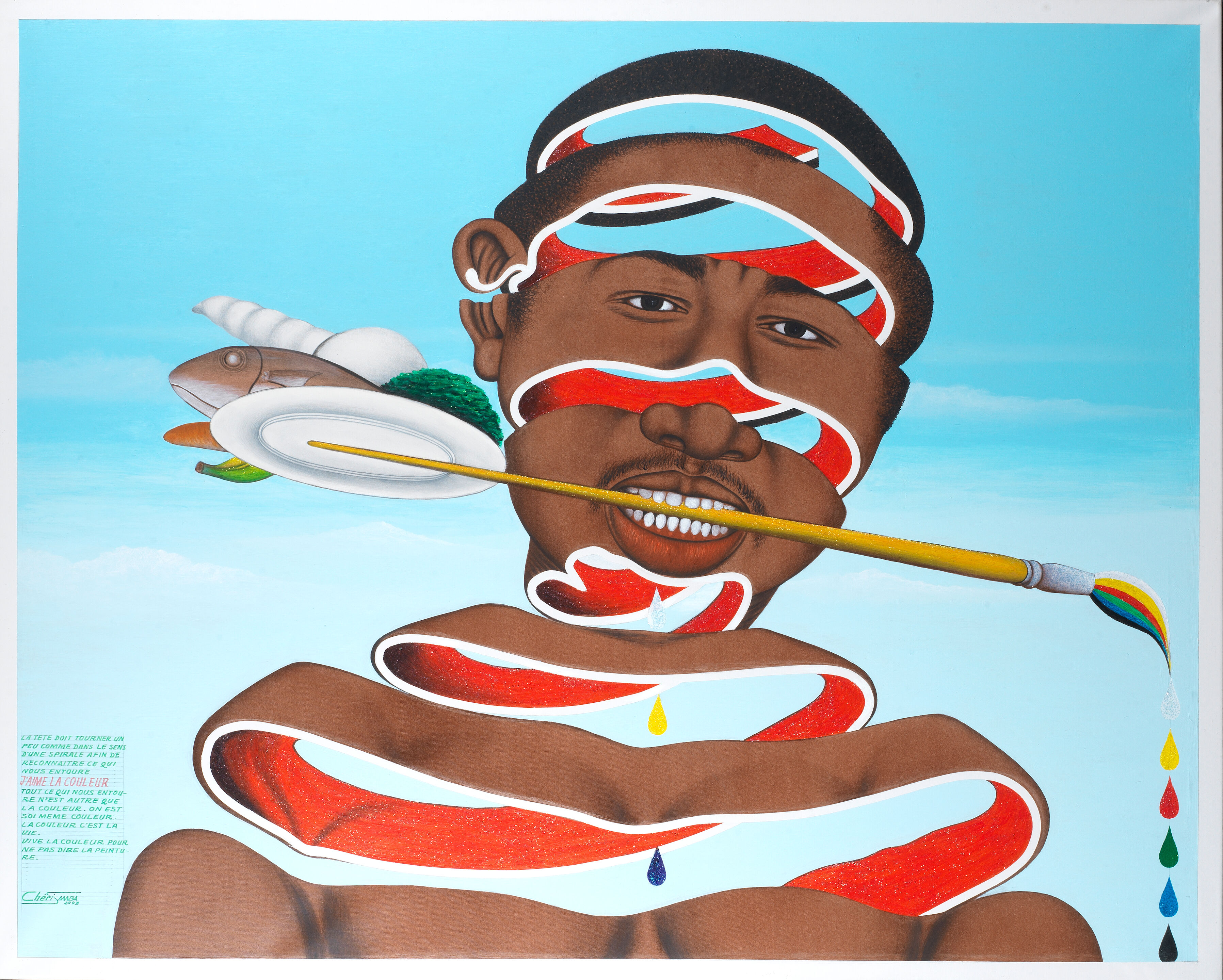 Bonhams : Chéri Samba (Democratic Republic of Congo, born 1956)