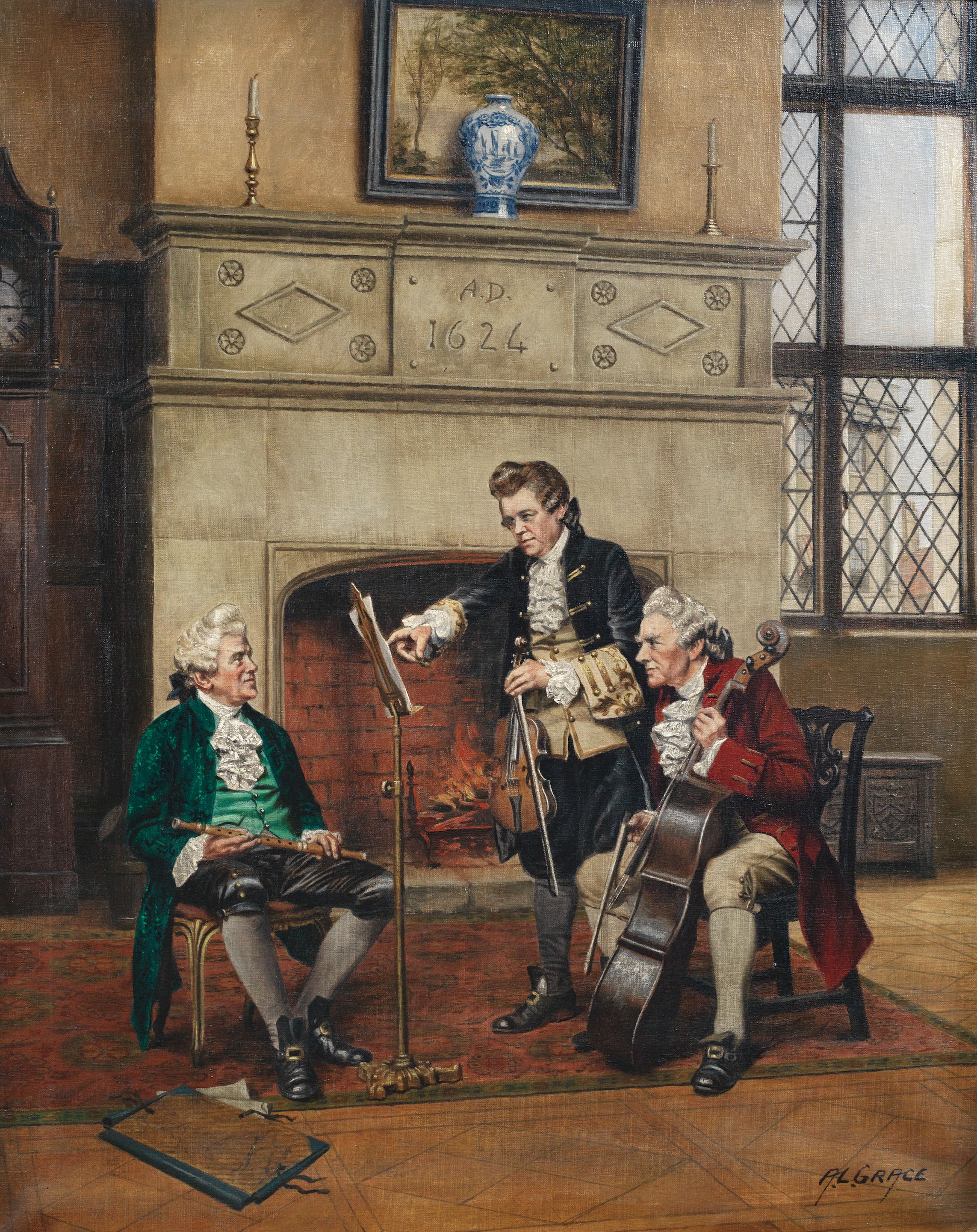 Bonhams : Alfred Lyndon Grace (British, 1867-1949) 'The Inquisistion'