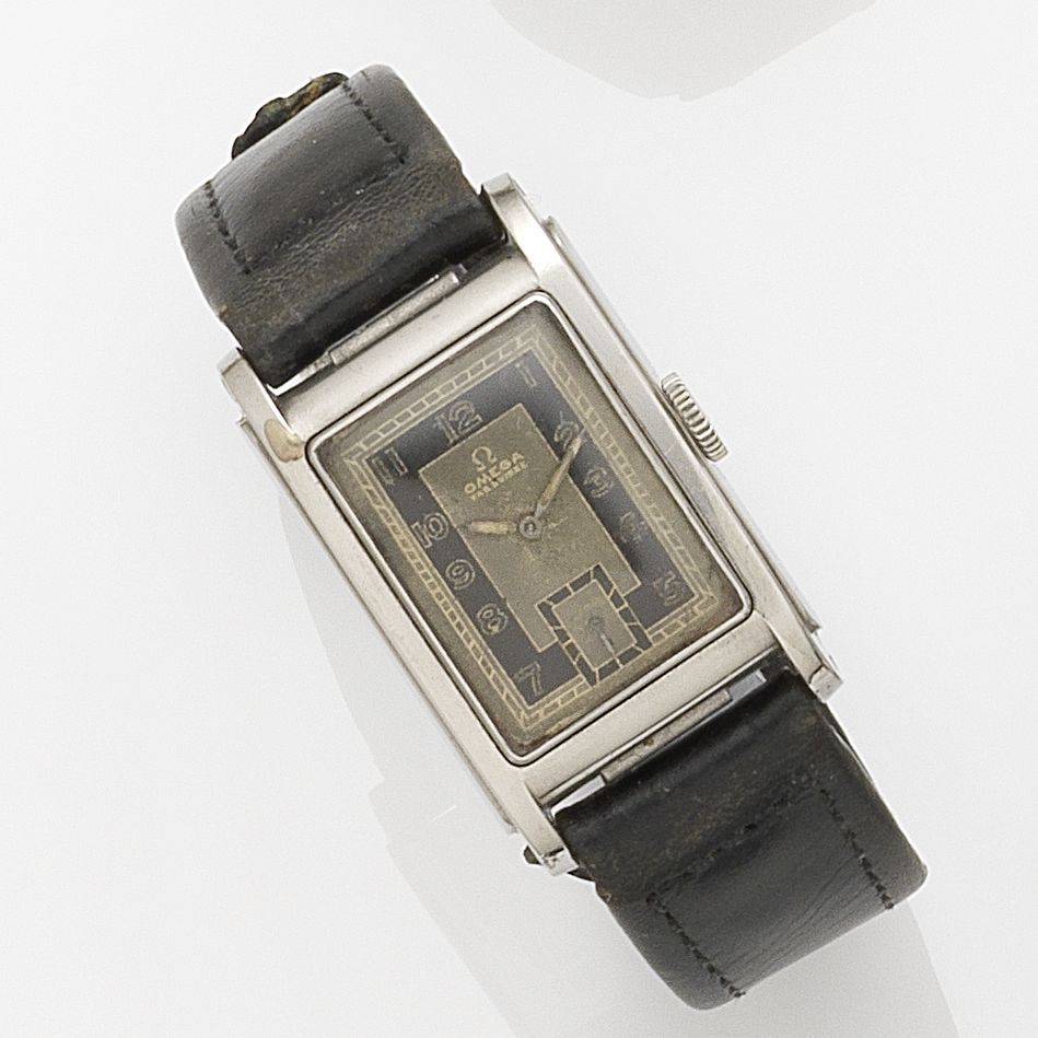 Omega Marine Standard Omega T17 Movement Bonhams A Stainless Steel