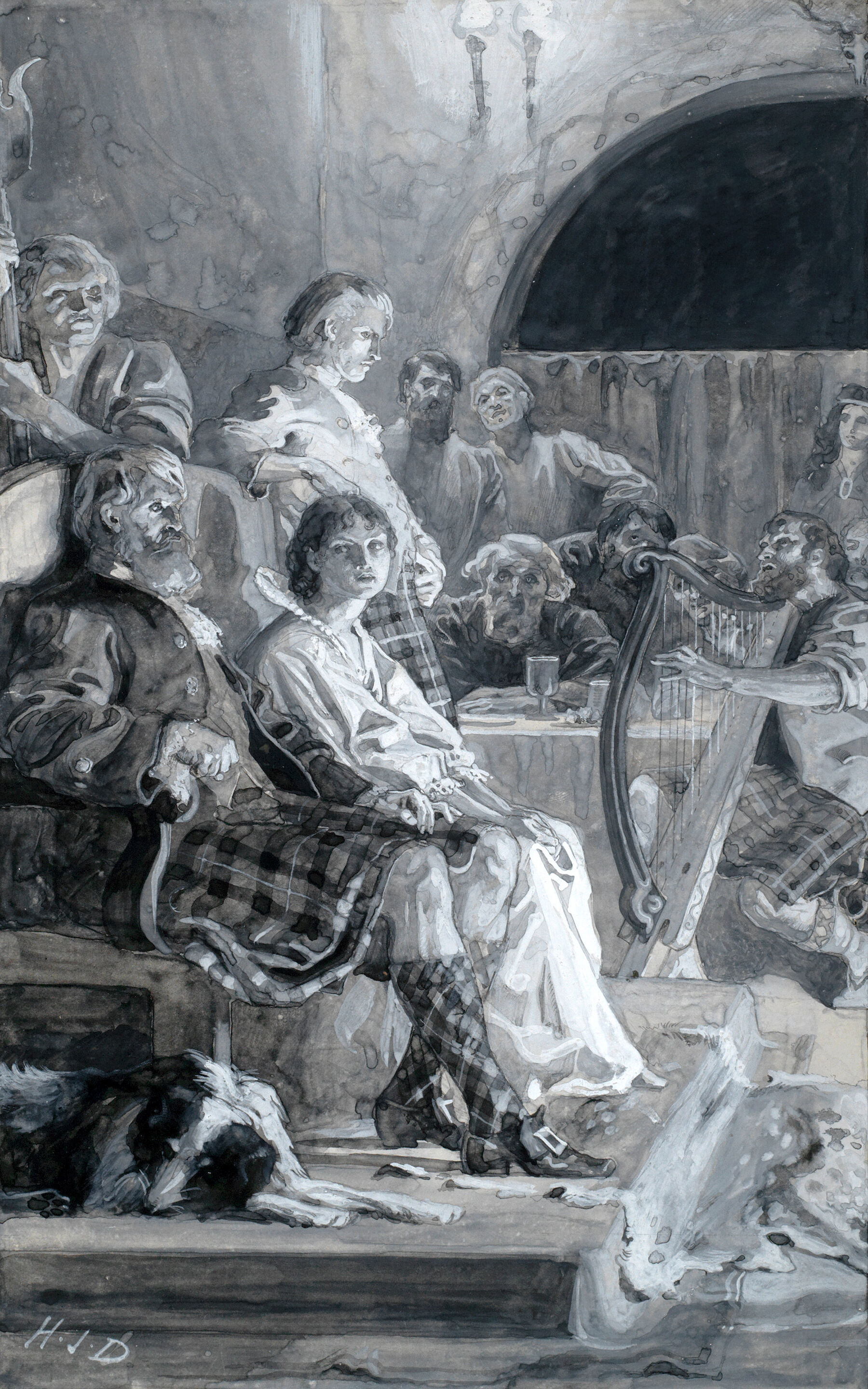 Bonhams : Herbert James Draper (British, 1864-1920) Illustration 