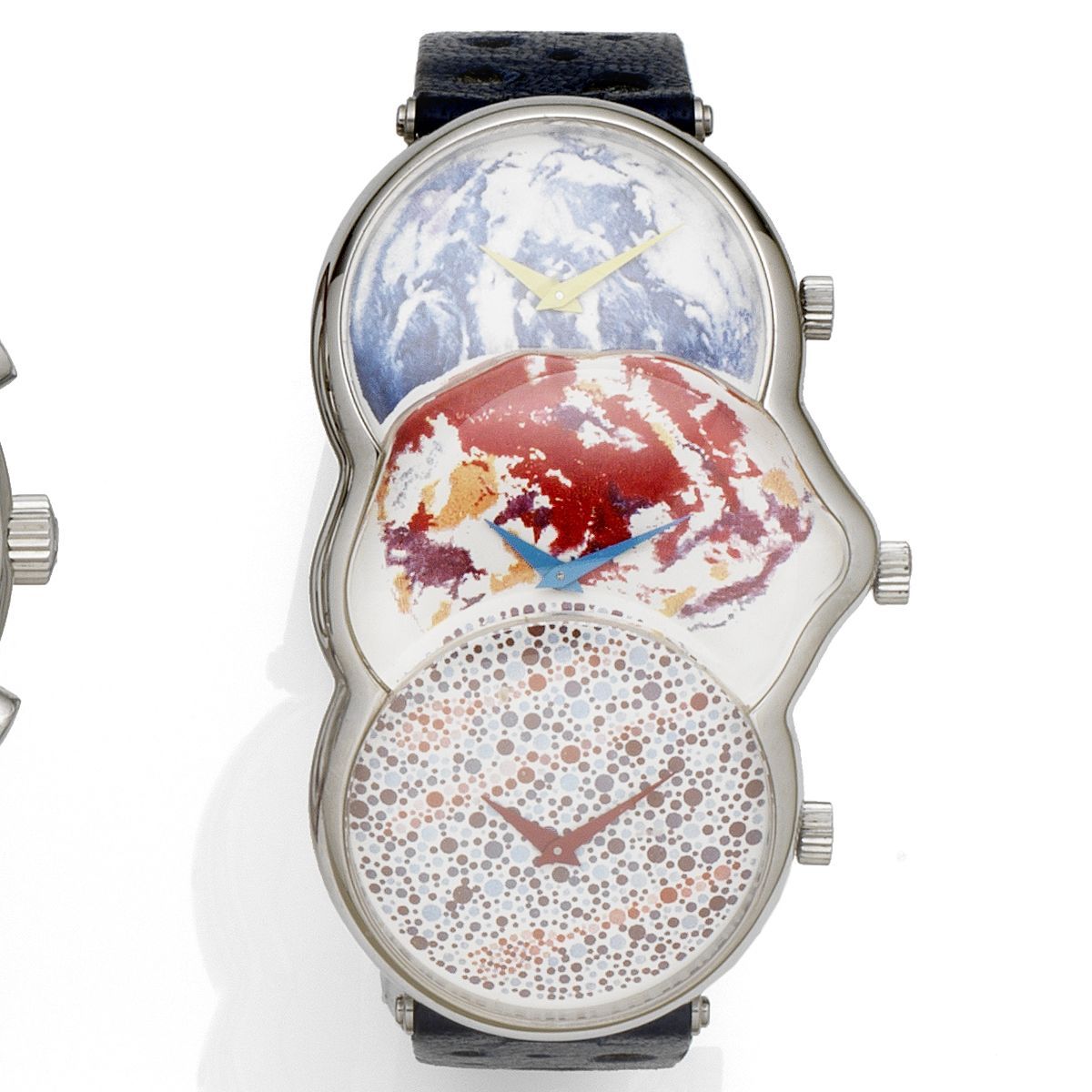 Bonhams An 18K white gold manual wind wristwatch Artist