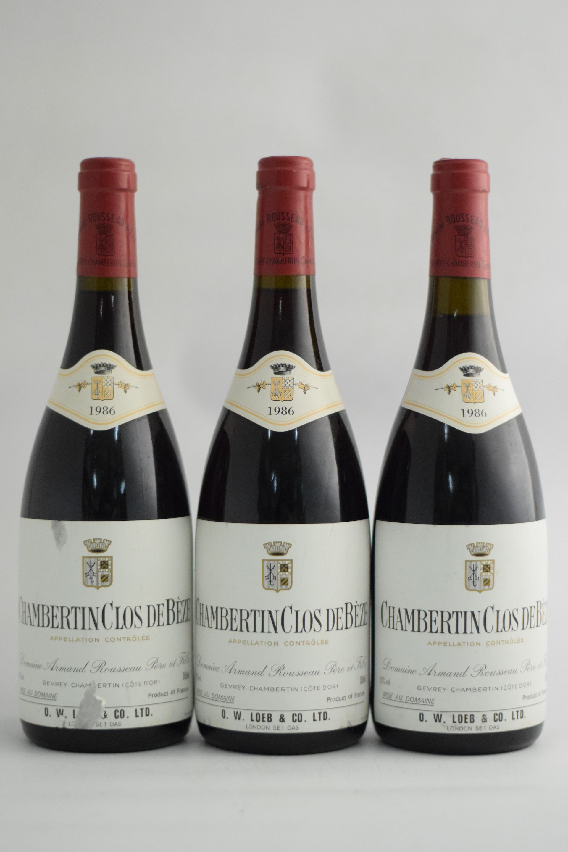 Bonhams : Chambertin-Clos de Bèze 1986, Domaine Armand Rousseau (3)
