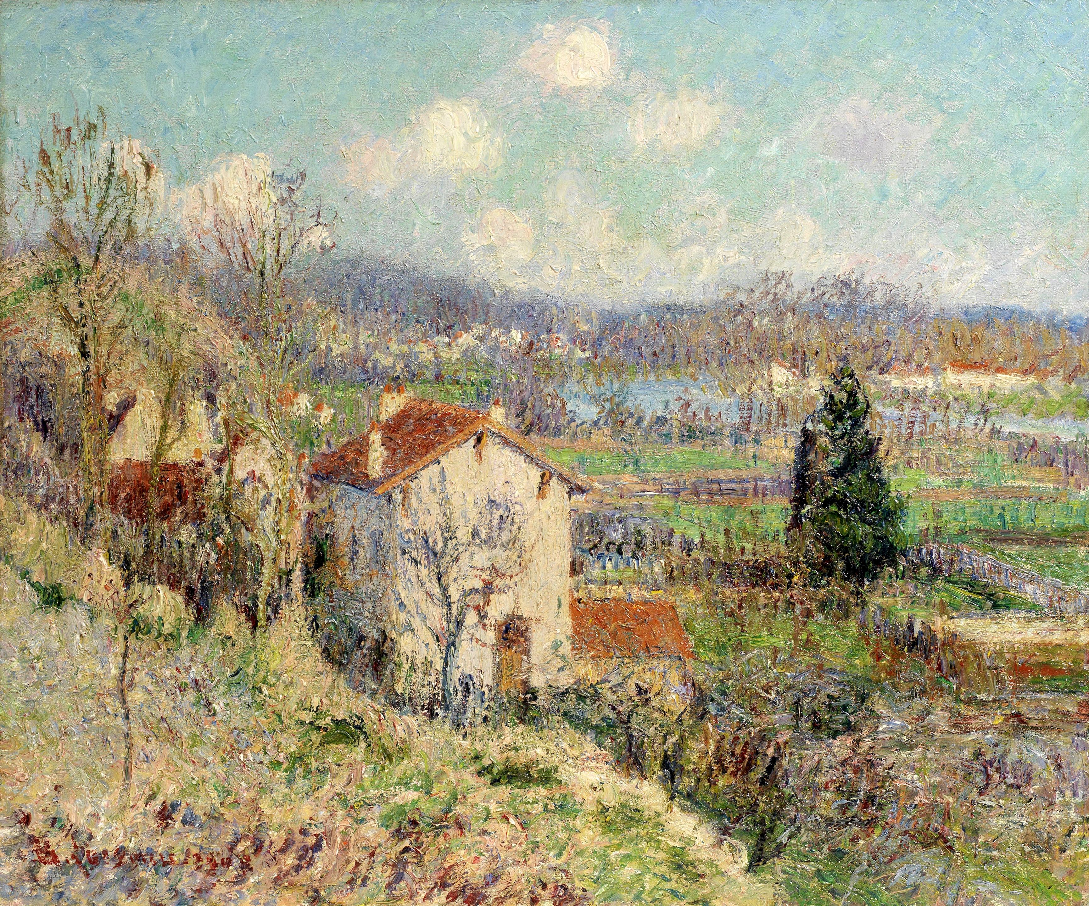 Bonhams : Gustave Loiseau (1865-1935) La vallée de l