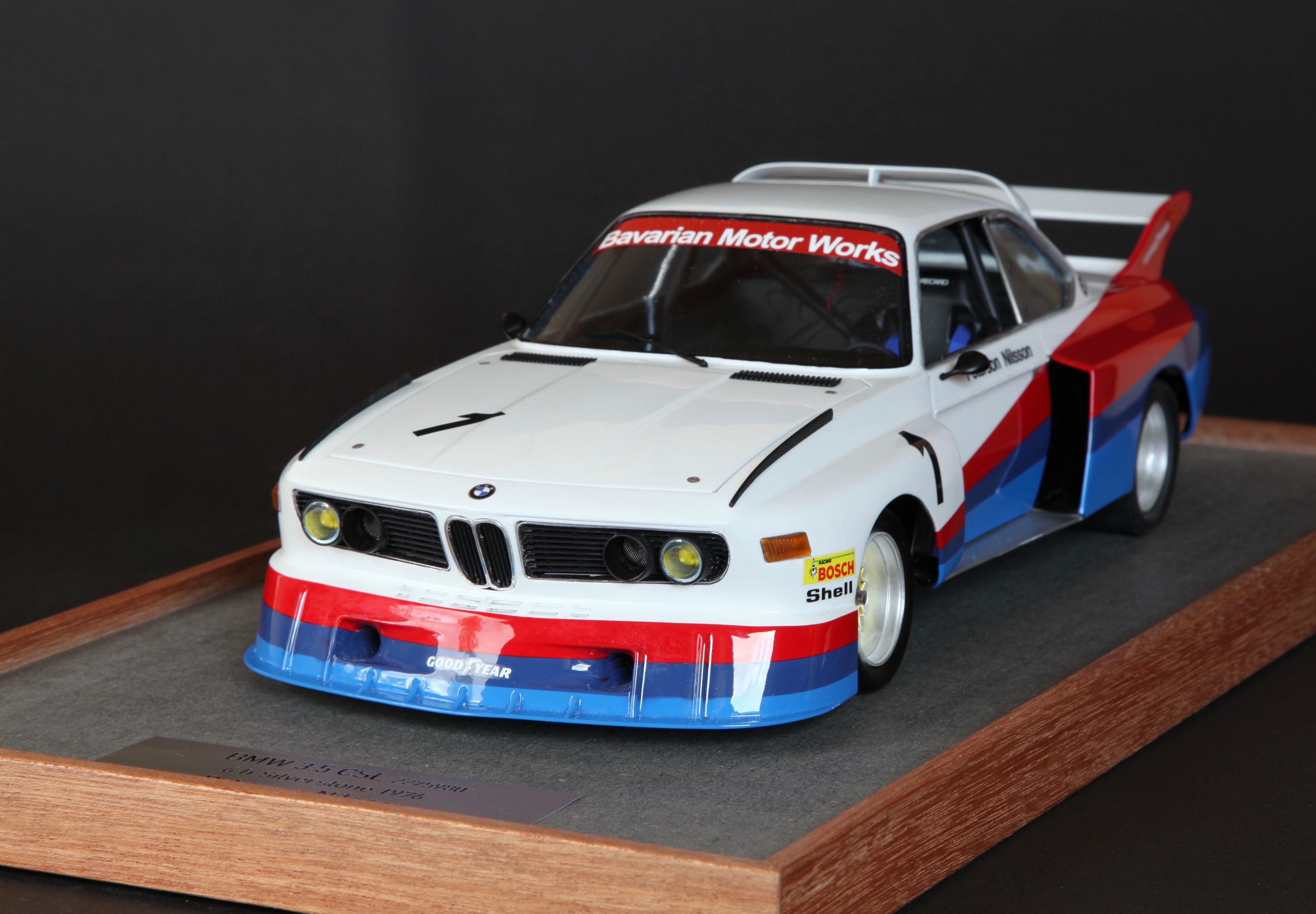 Voiture Télécommandée Graupner BMW 3.5 CSL – Modèle RC 4972, Vintage