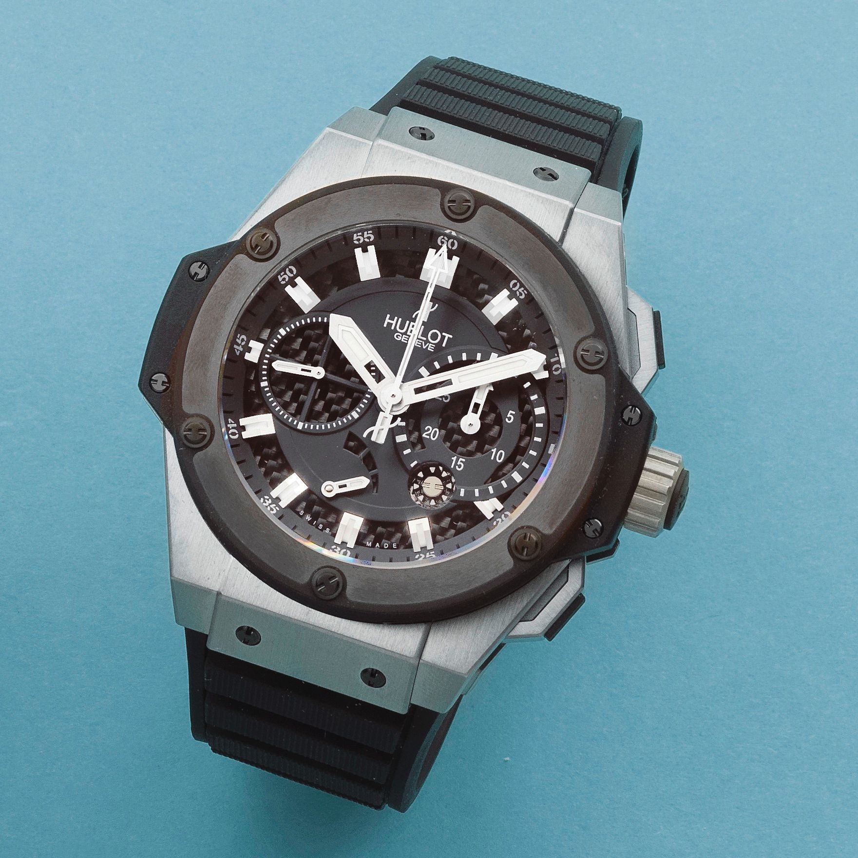 Bonhams A zirconium and titanium automatic chronograph