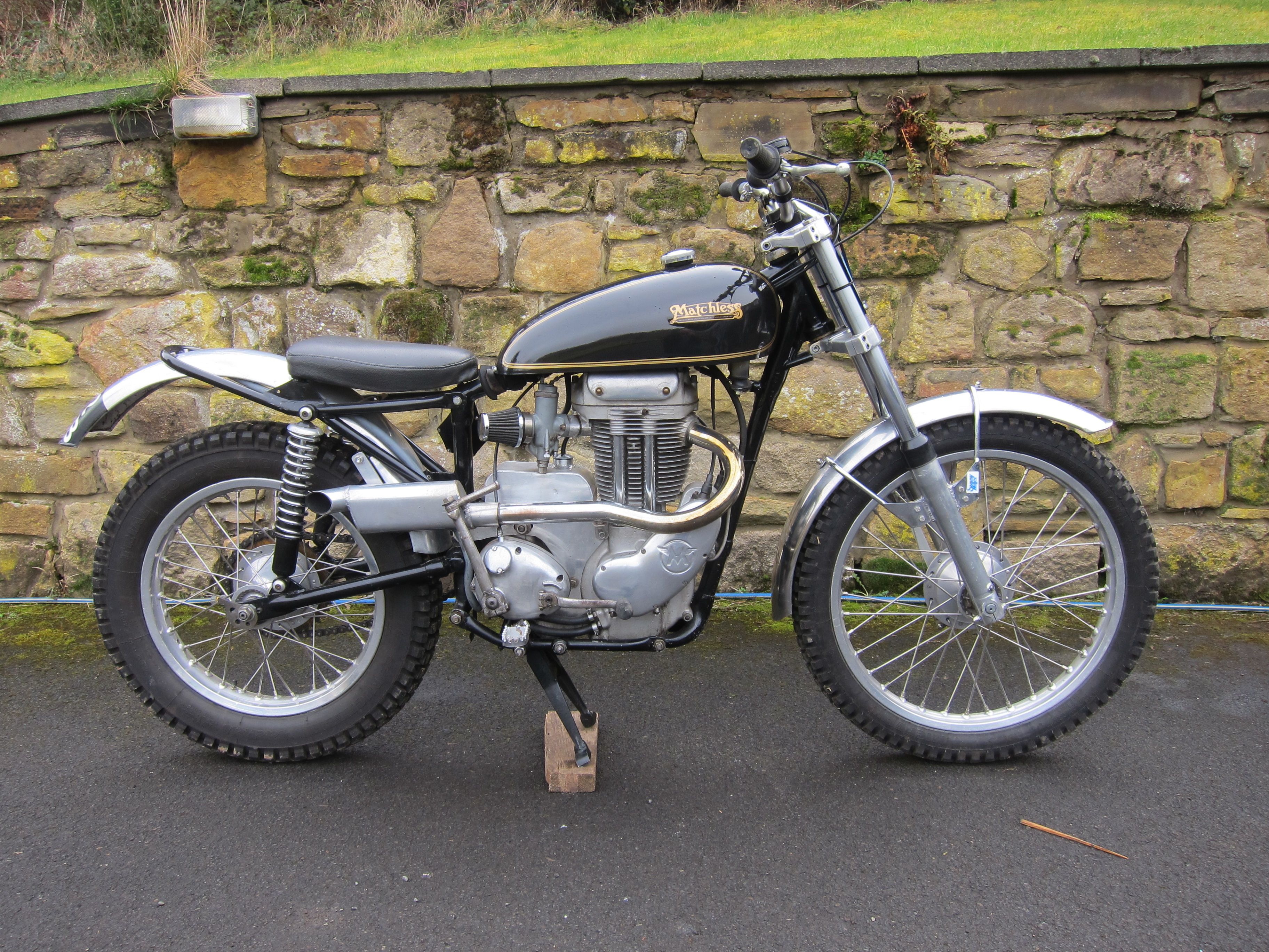 Bonhams Cars Matchless 498cc G80 in Trials trim Frame no