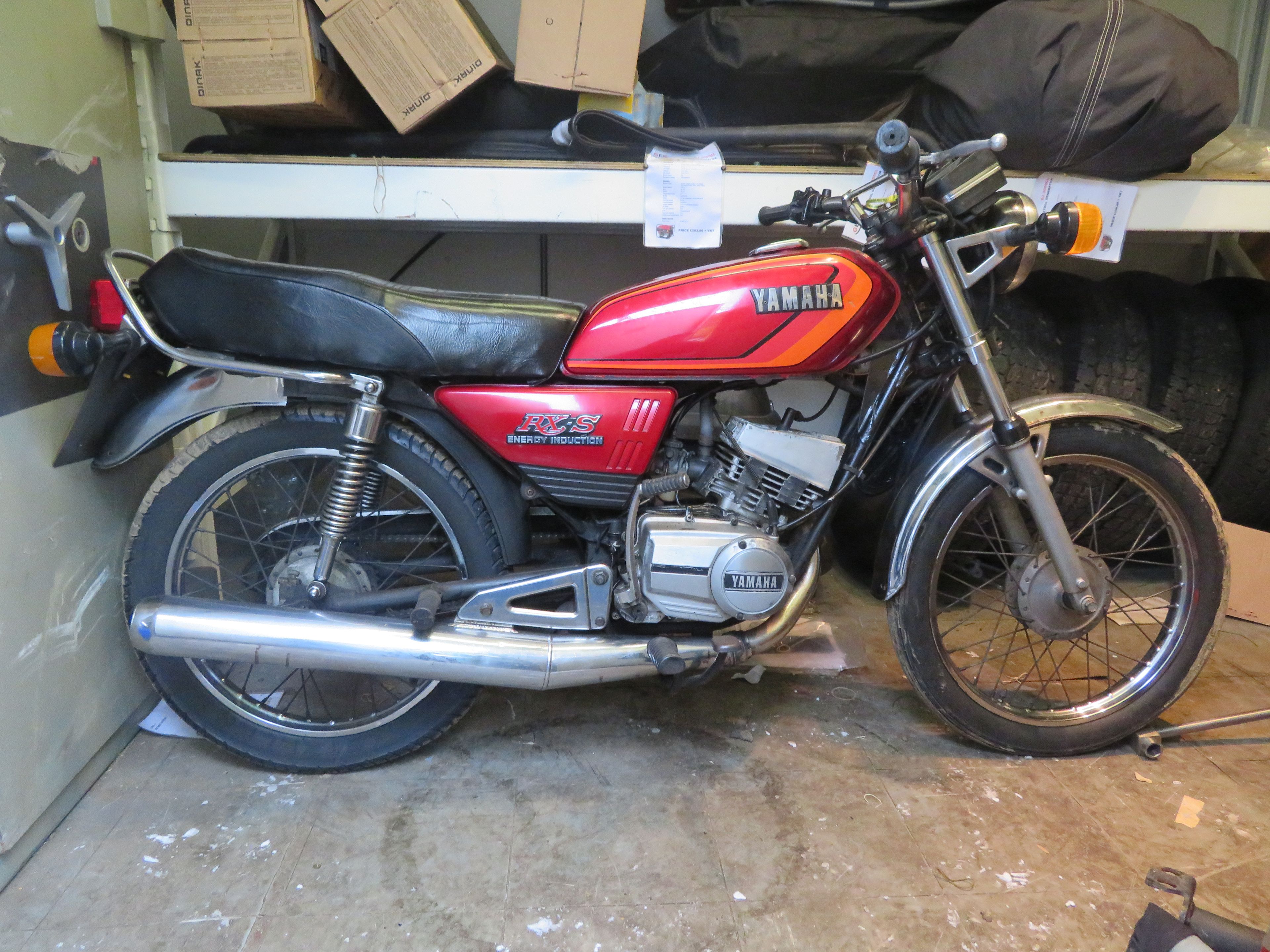 Bonhams Cars 1983 Yamaha RX-S100 Frame 31J-006671 Engine no