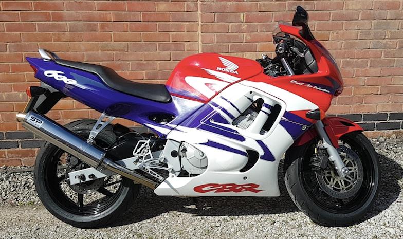 Bonhams Cars : 1998 Honda CBR600F Frame no. JH2PC31A7WM201126 Engine no.  PC25E-2710907