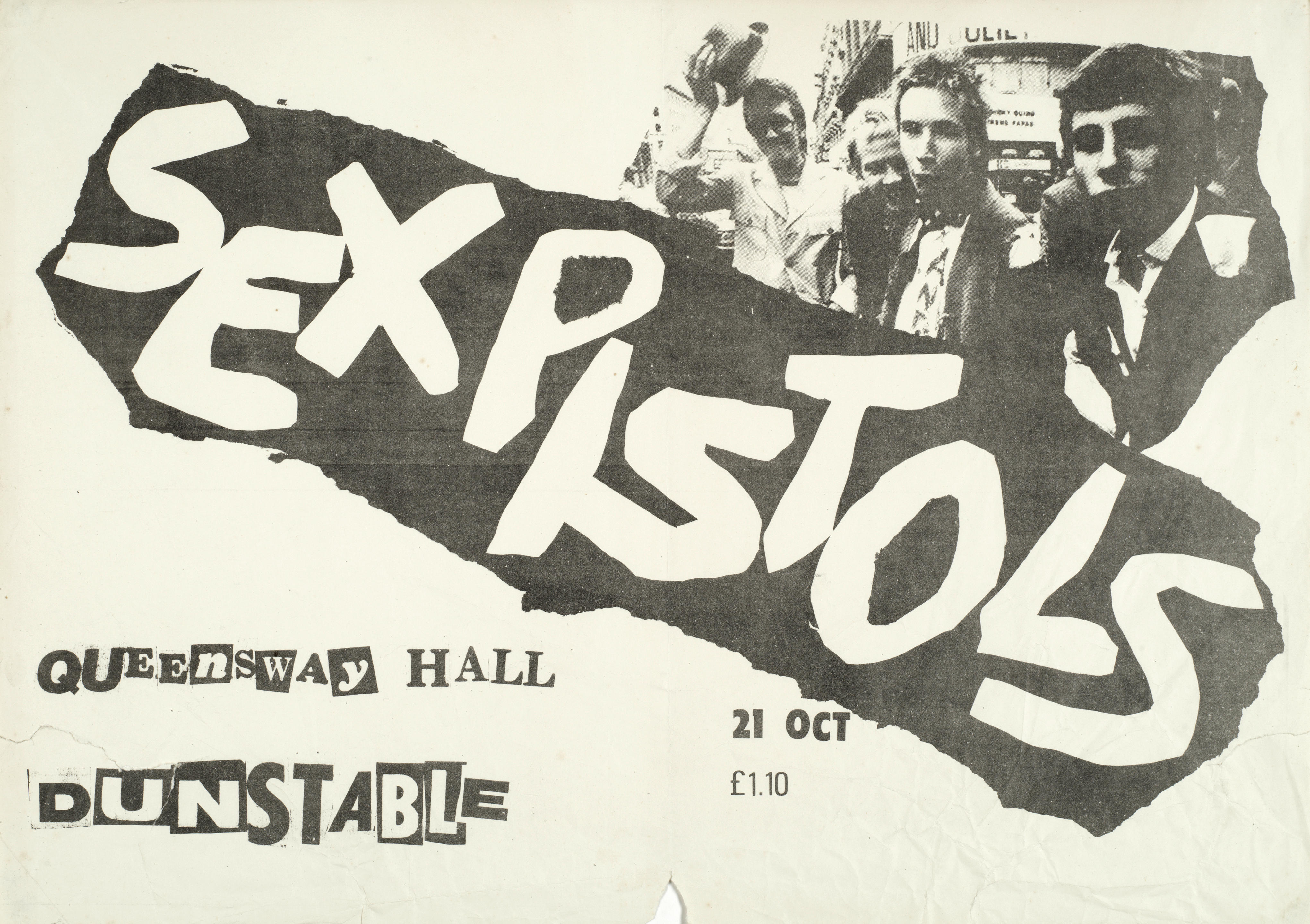 Bonhams : Sex Pistols A concert poster, 1976,