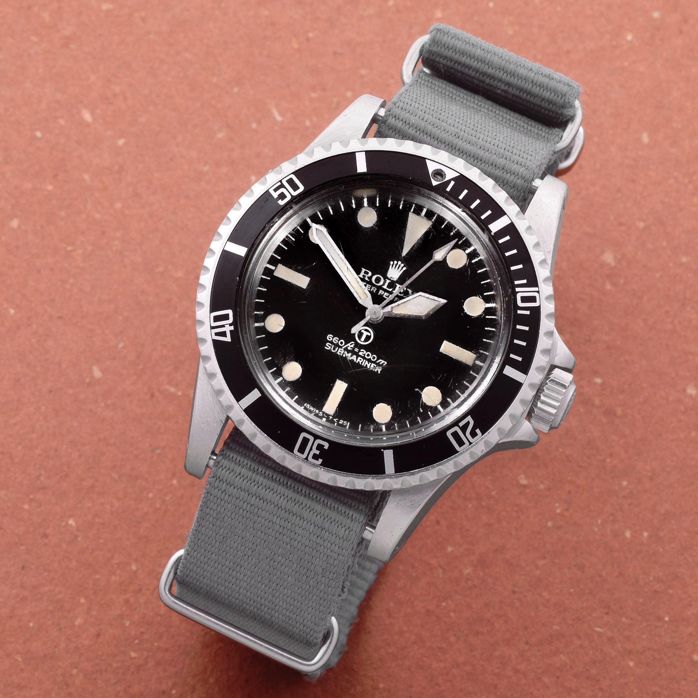 rolex military submariner 5517