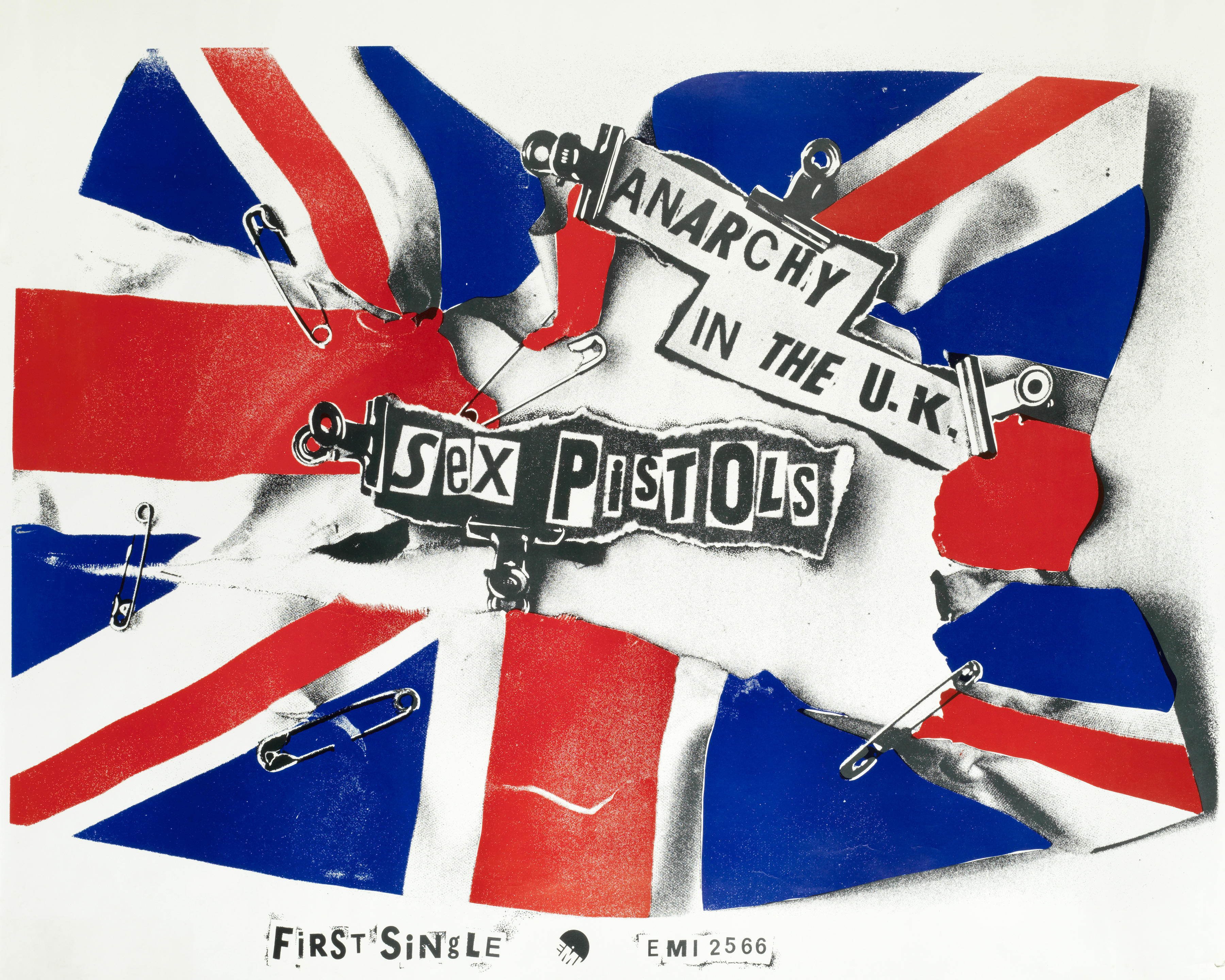 Bonhams : Sex Pistols An E.M.I. promo poster for the single Anarchy In The  UK, 1976,