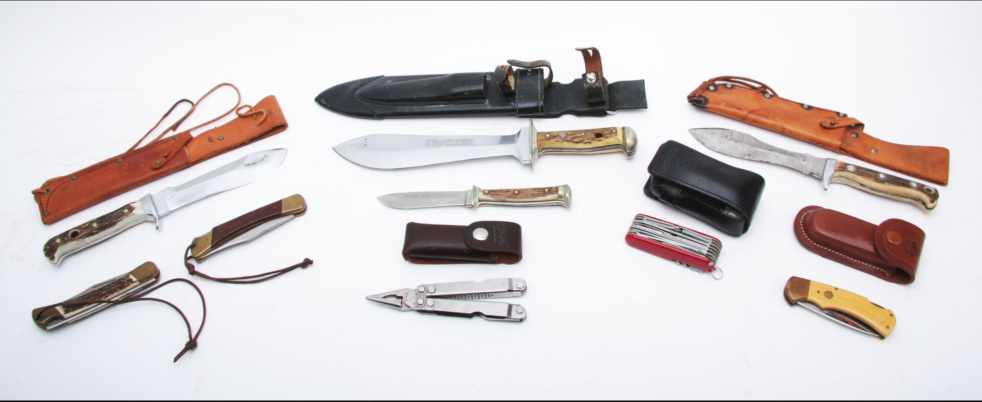 Bonhams A selection of Puma Hunting Knives