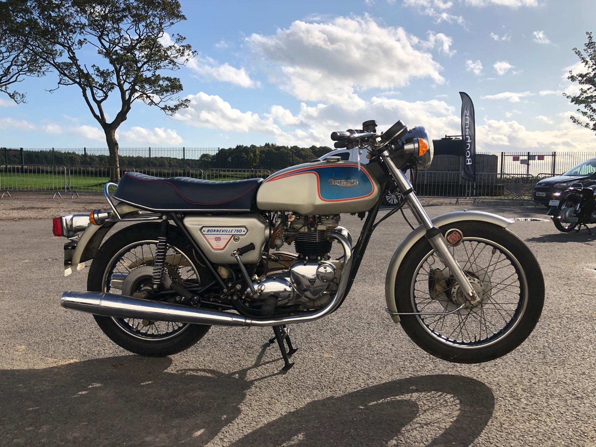 The Triumph Silver Jubilee Bonneville's reign was short-lived