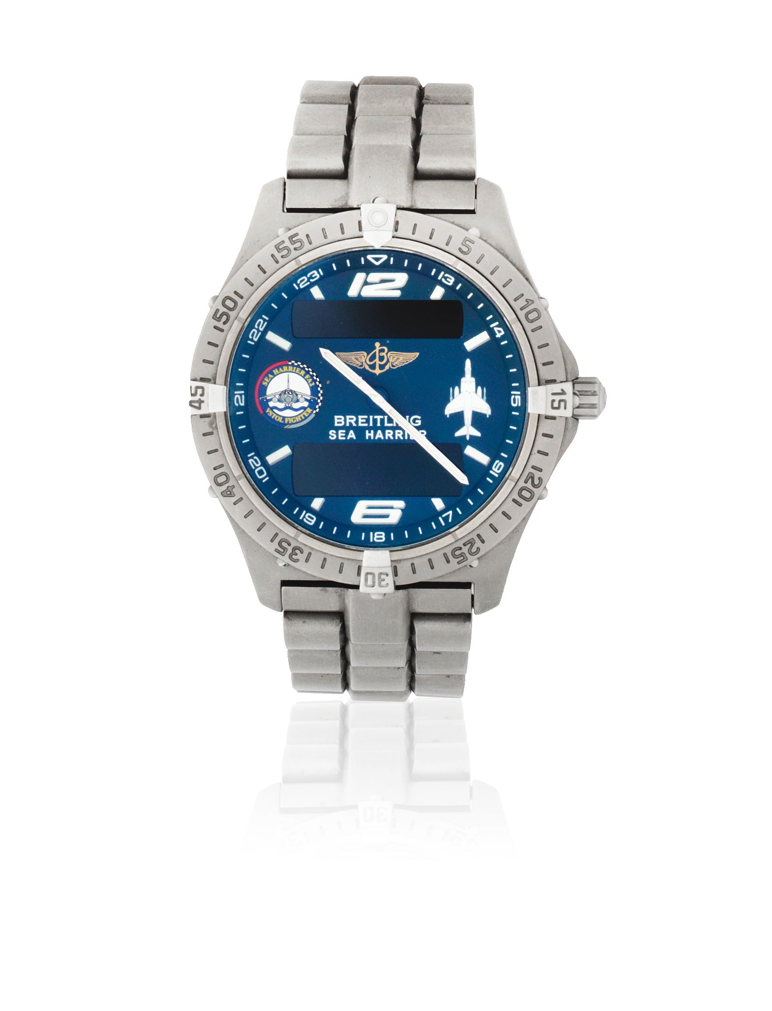 Bonhams A Limited Edition titanium quartz bracelet