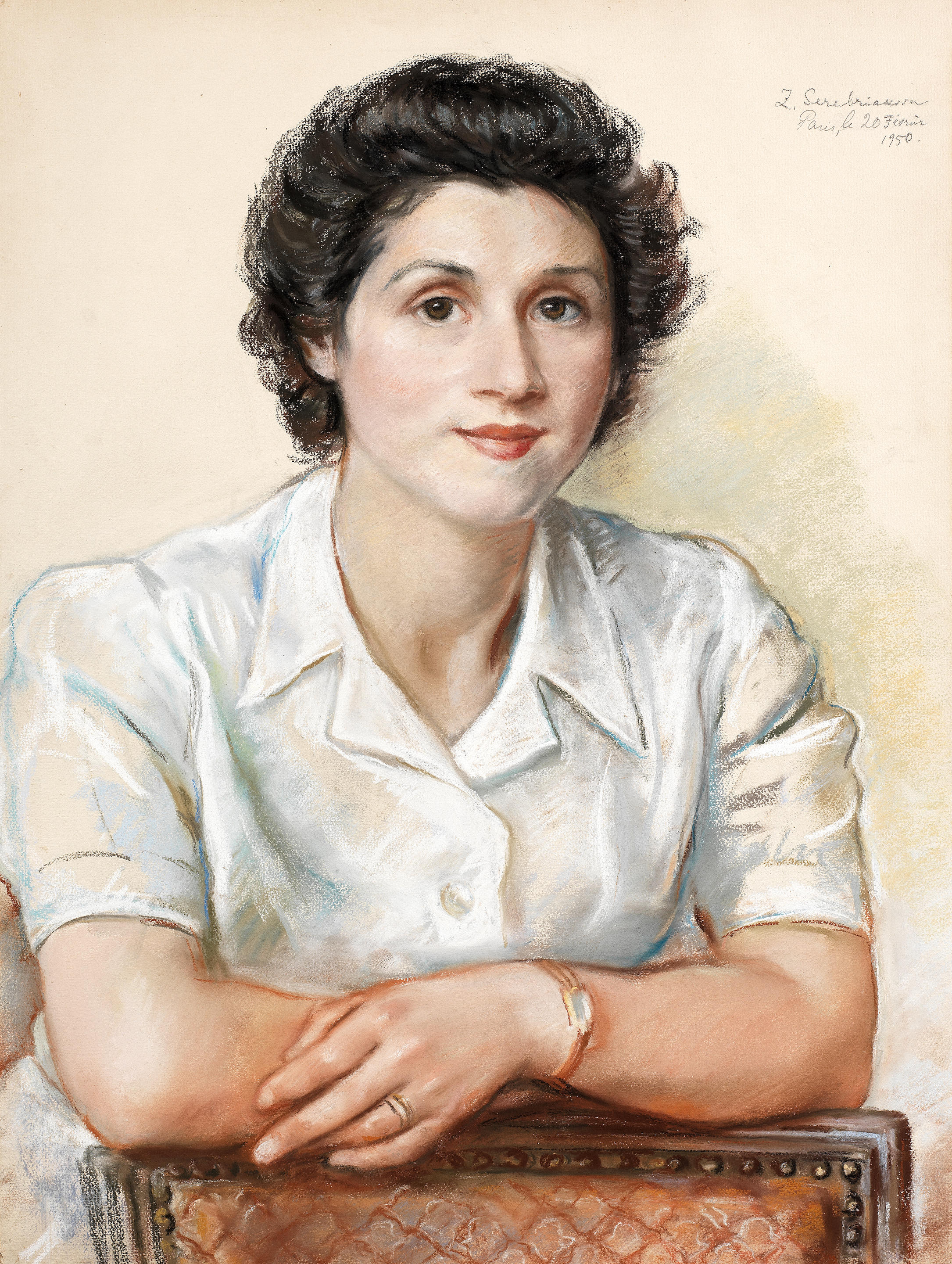 Bonhams : Zinaida Evgenievna Serebriakova (Russian, 1884-1967) Portrait ...
