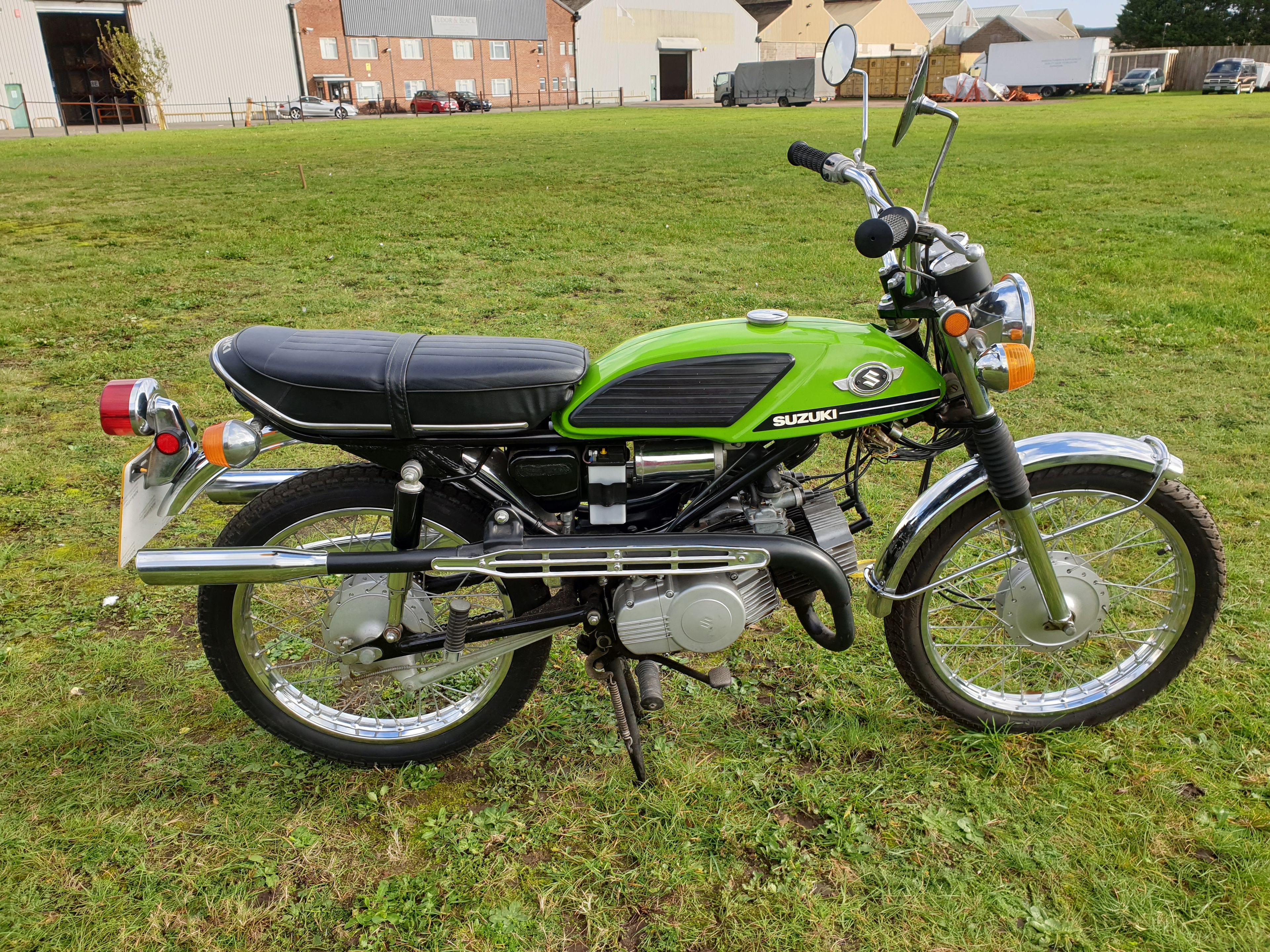 Bonhams Cars : 1970 Suzuki T125 Stinger Frame no. T125-113814 