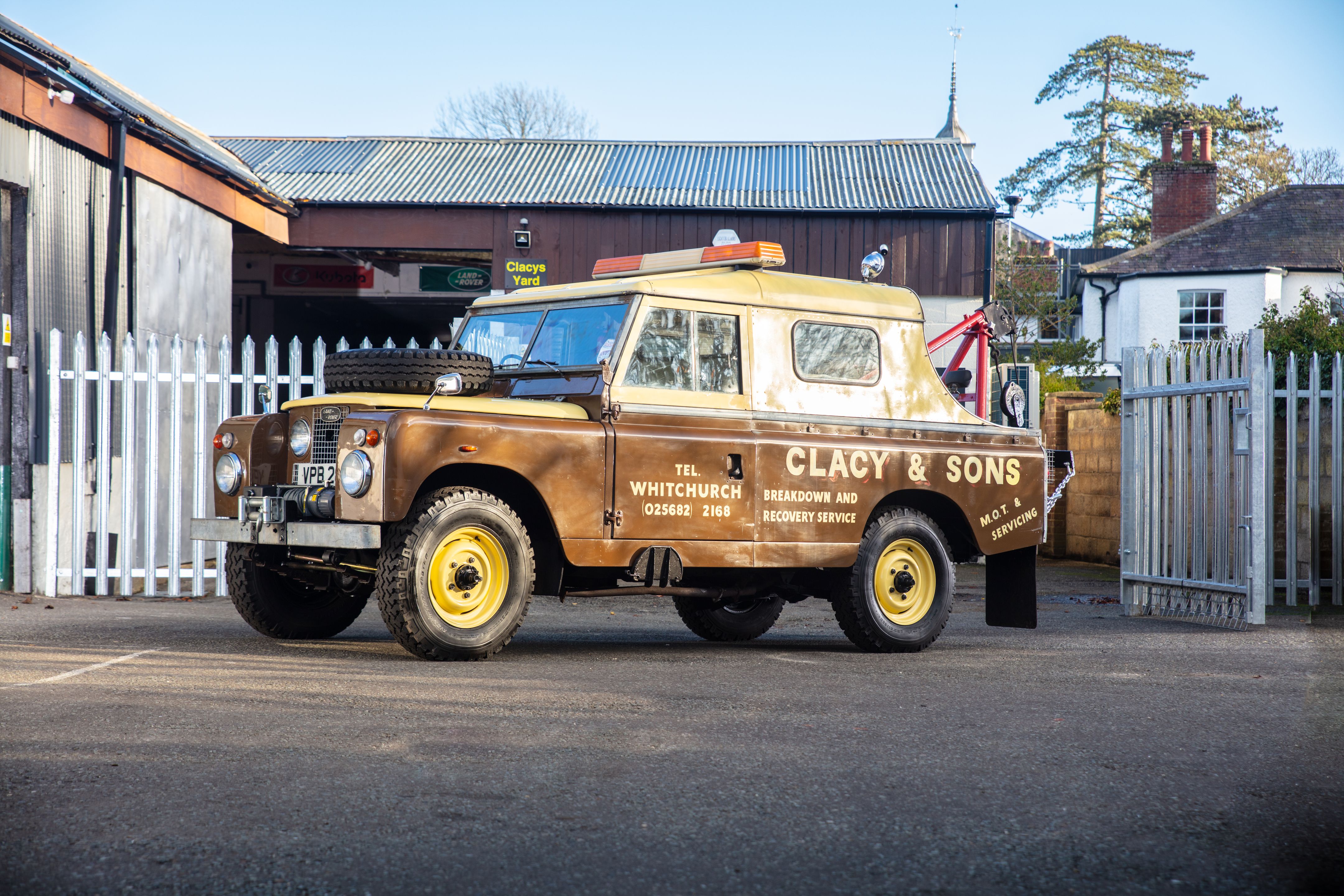 VPB 28F in the garage yard, Bonhams catalogue photograph — the reference for this model; linked only.