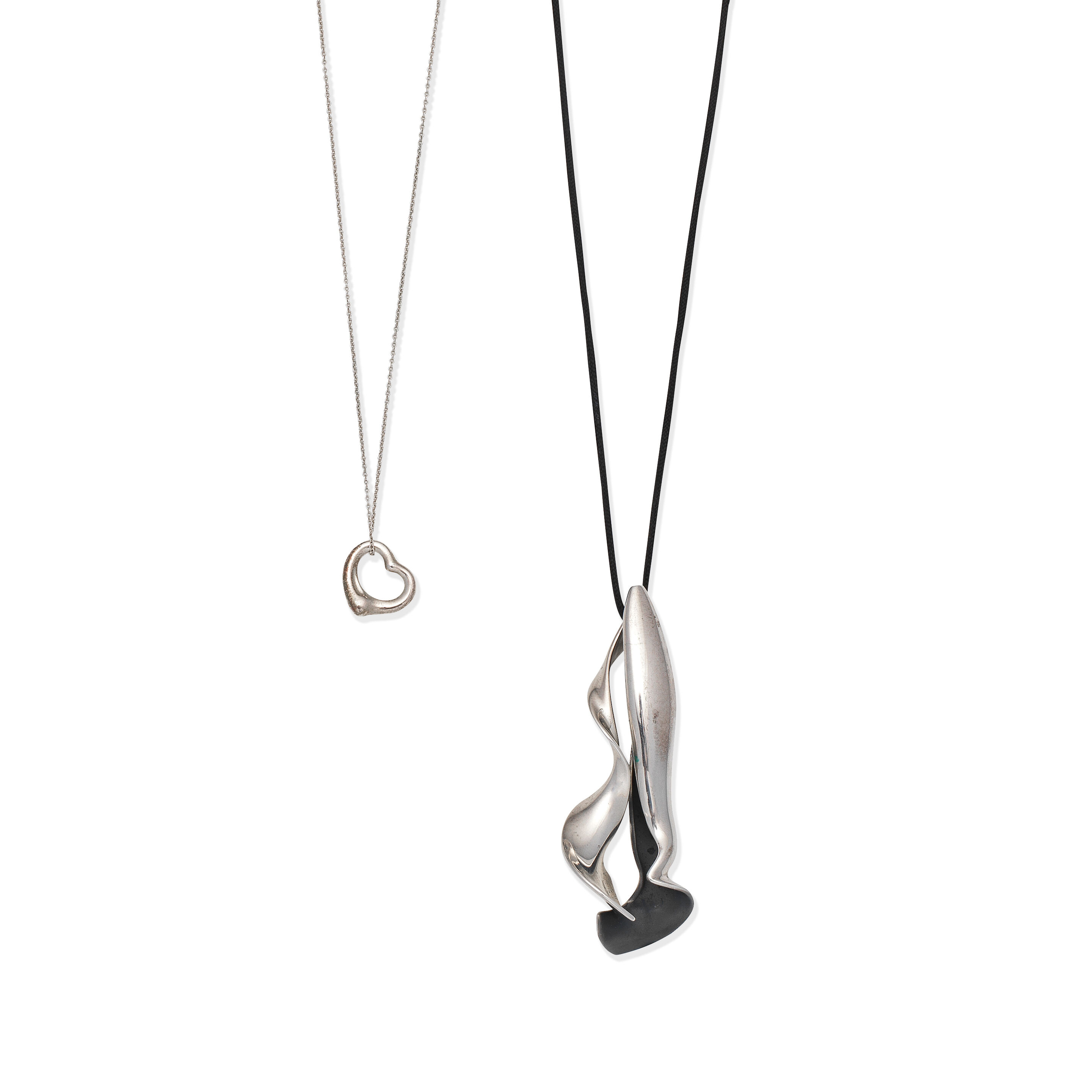 Bonhams : FRANK GEHRY FOR TIFFANY: SILVER PENDANT/NECKLACE, 2006 