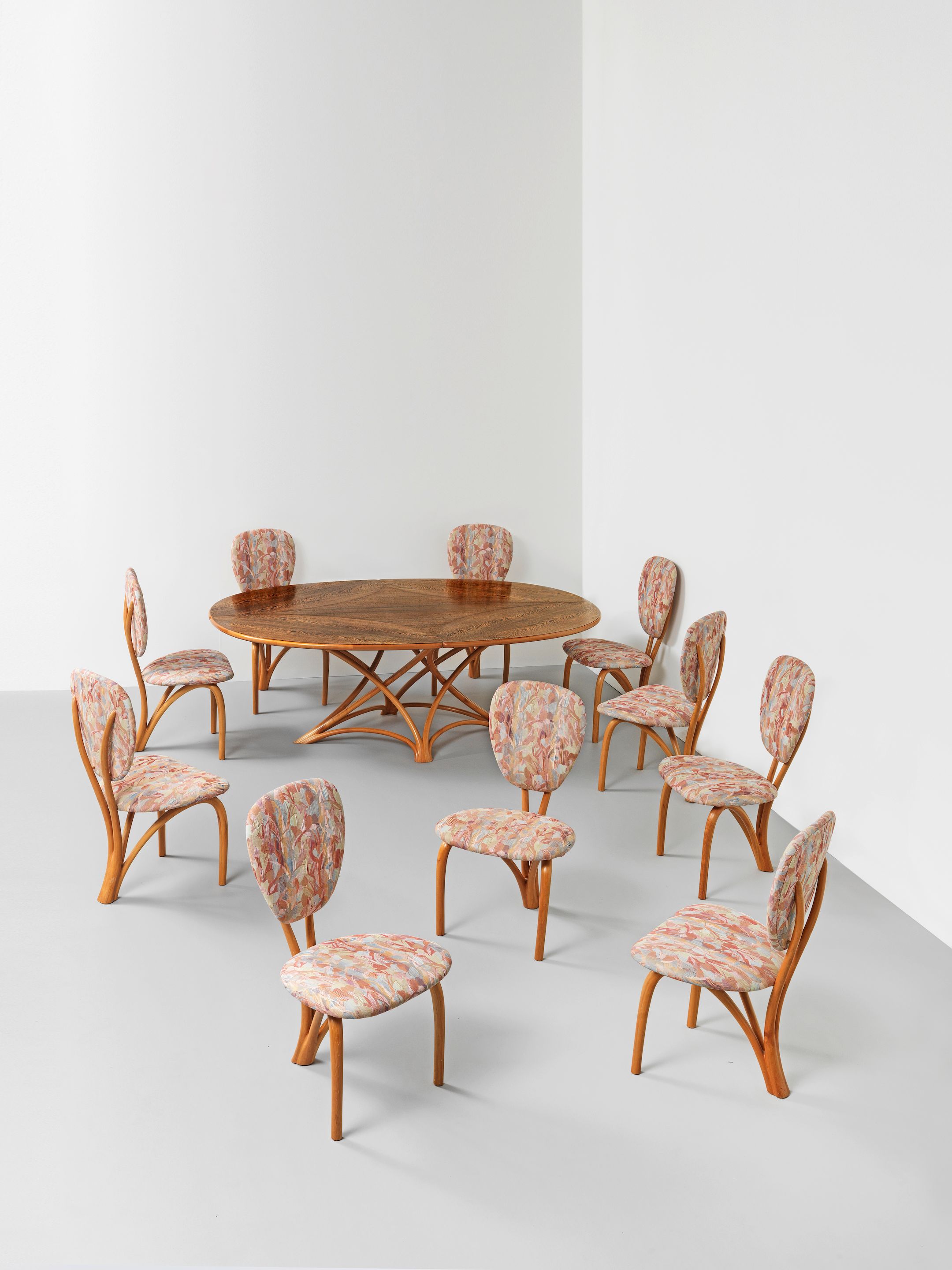 Bonhams John Makepeace OBE Important and unique dining table and