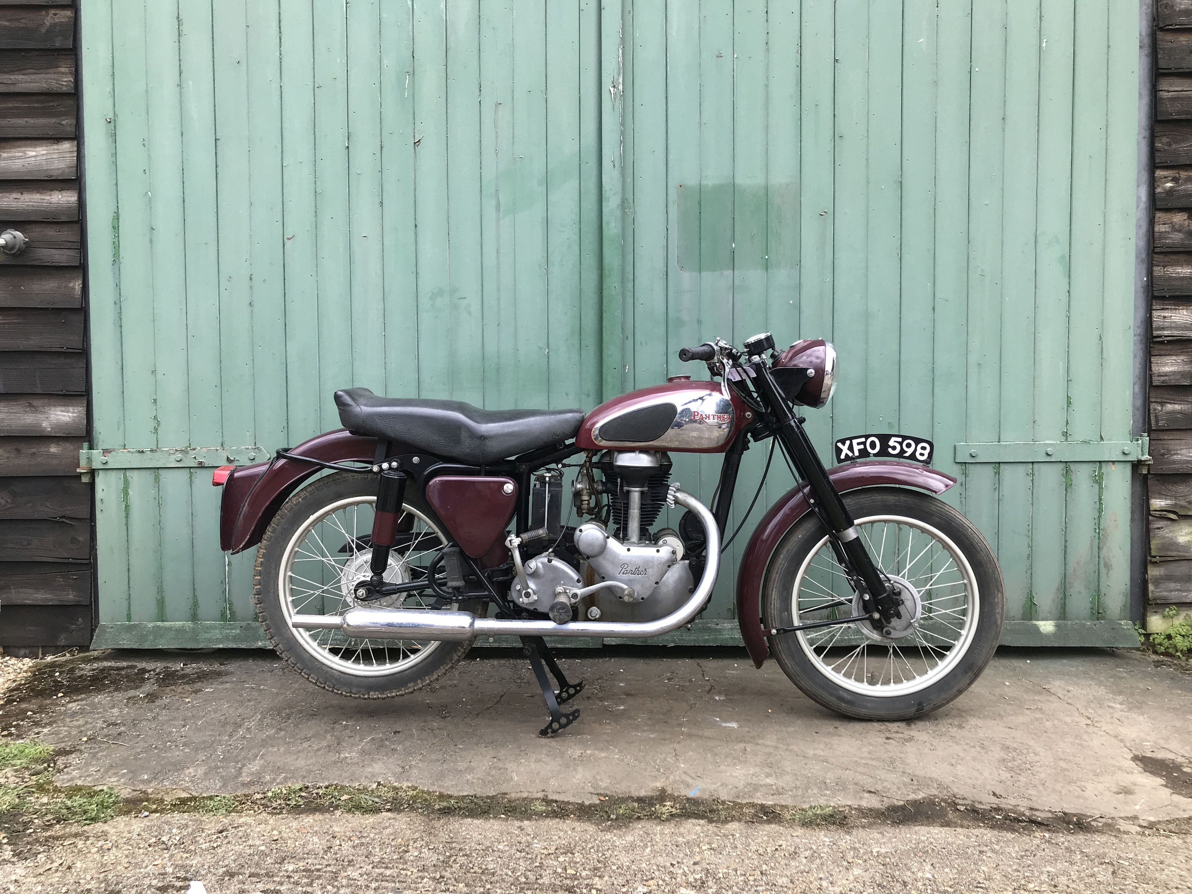 Bonhams Cars Panther 250cc Frame to be advised Engine