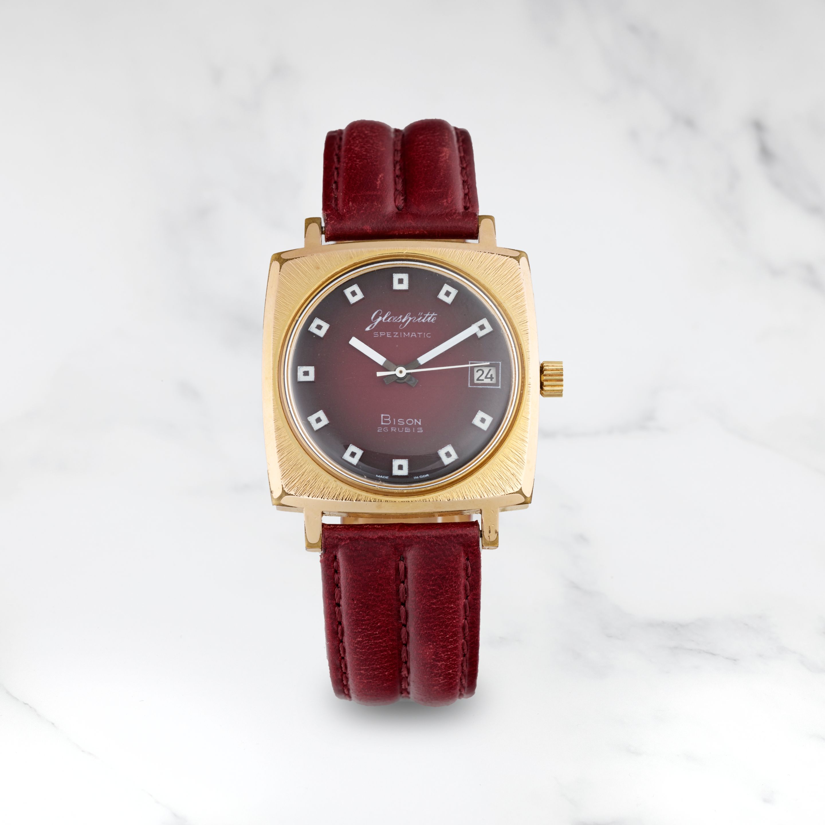 Glashütte Spezimatic Bison GlashÃ¼tte Spezimatic 26 Rubis Gold