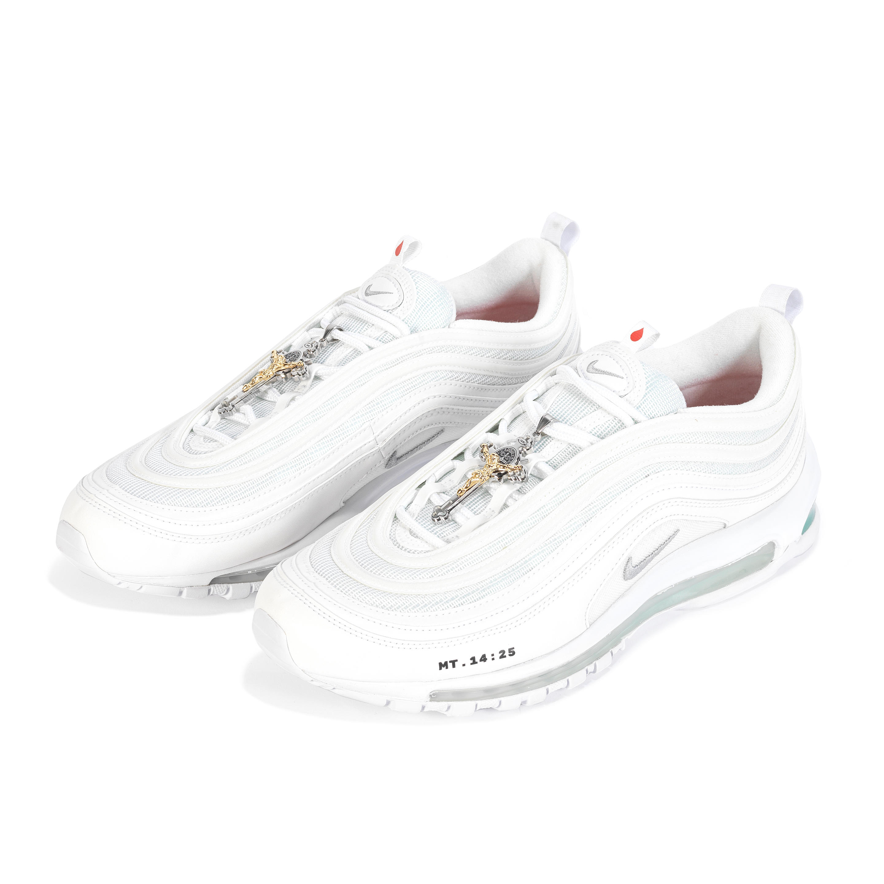 Nike Nike Air Max 97 MSCHF INRI Jesus Shoes  Size 12 Available For  Immediate Sale At Sotheby's