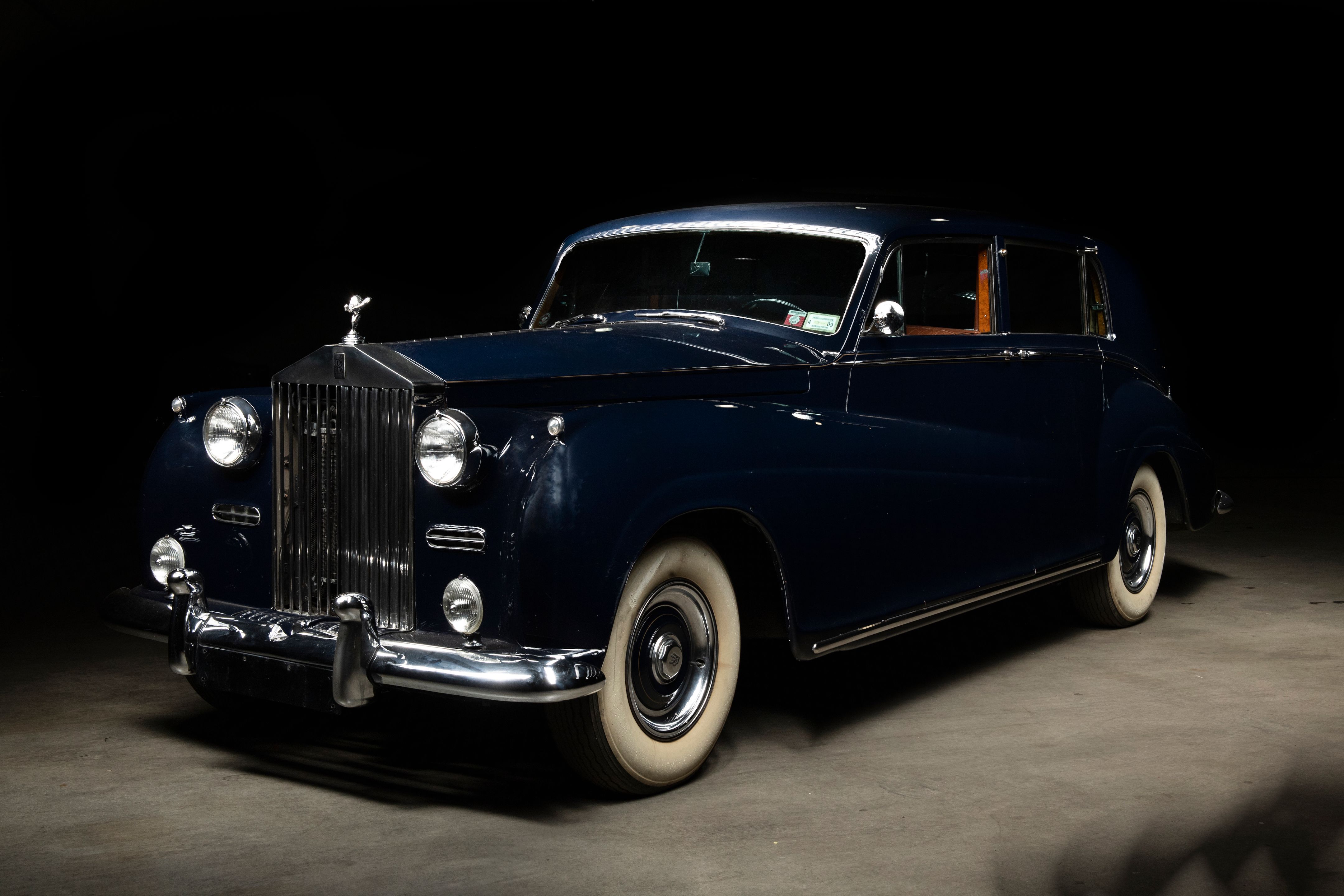953Z Vintage 1959 Dinky 551 France Rolls Royce Silver Wraith