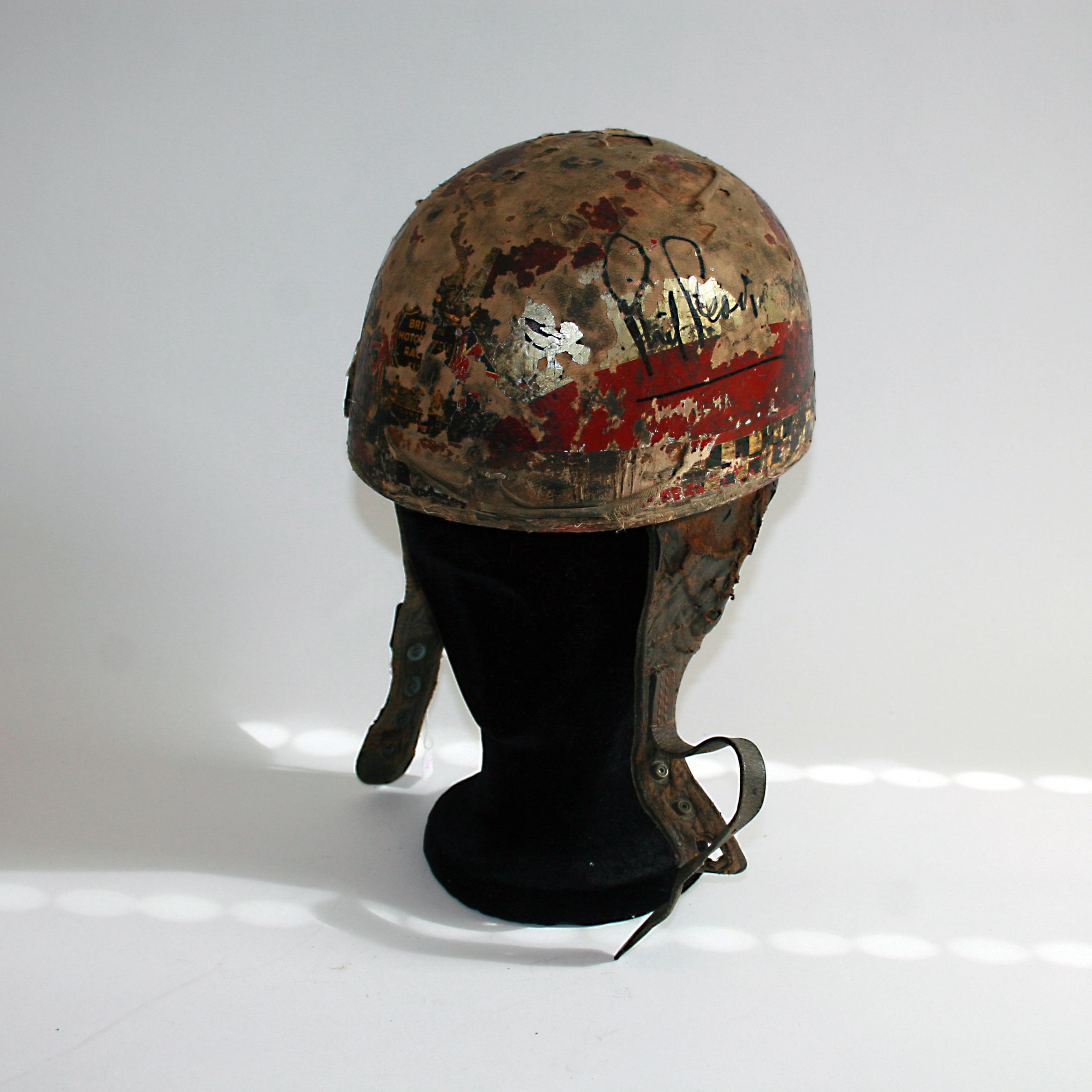 Bonhams Cars Phil Read's first motorcycle racing helmet, 1954: A