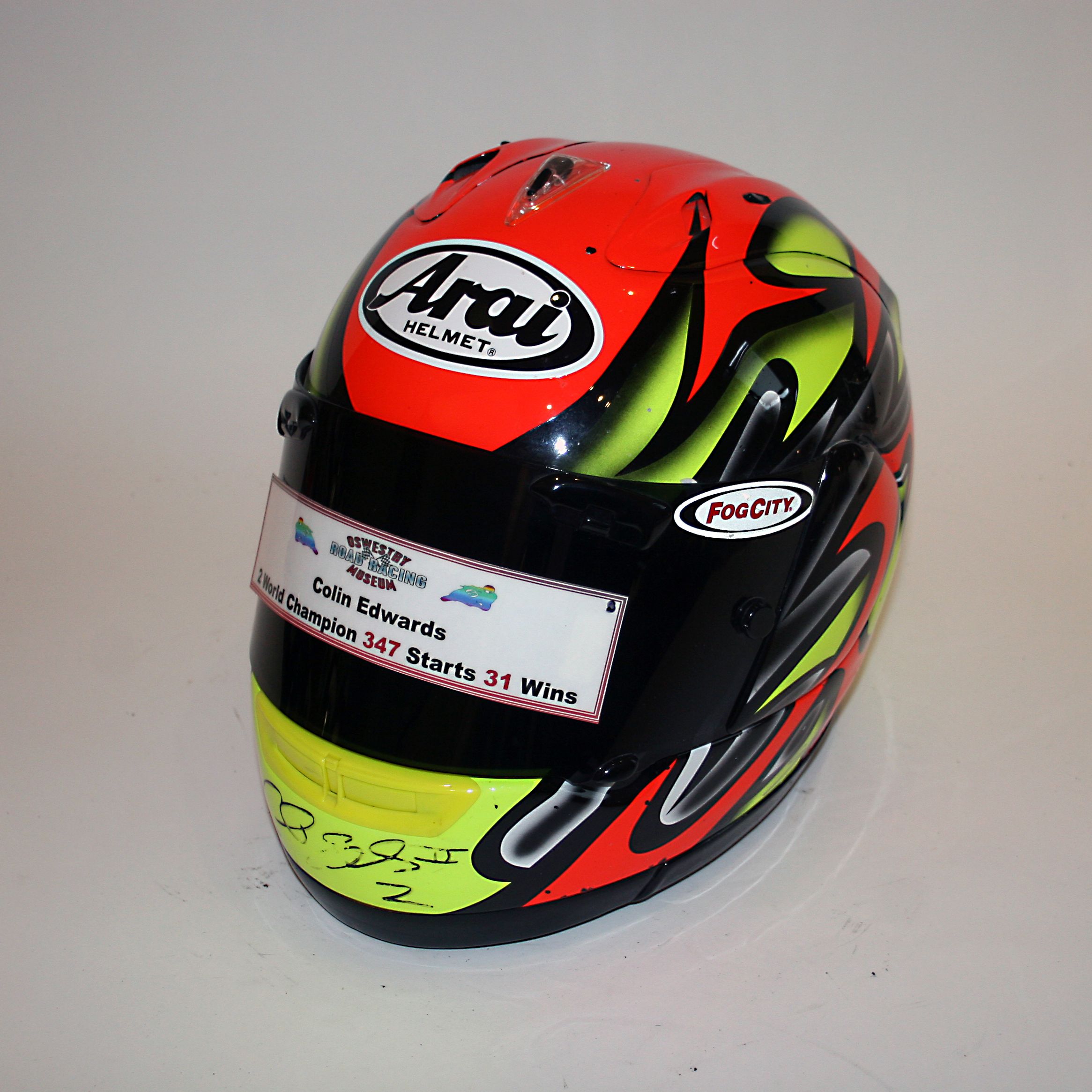 arai edwards helmet Regent-X removable liner allows for easy cleaning and provides incredible comfort Arai Corsair V Edwards Replica