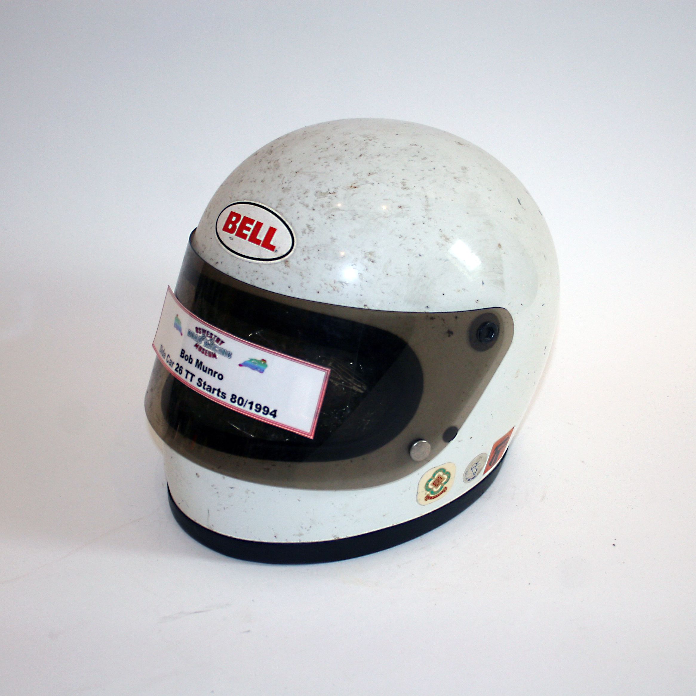 Bonhams Cars : Bob Munro: A full-face helmet by Bell, July 1980 Bonhams Cars : Bob Munro: A full-face helmet by Bell, July 1980
