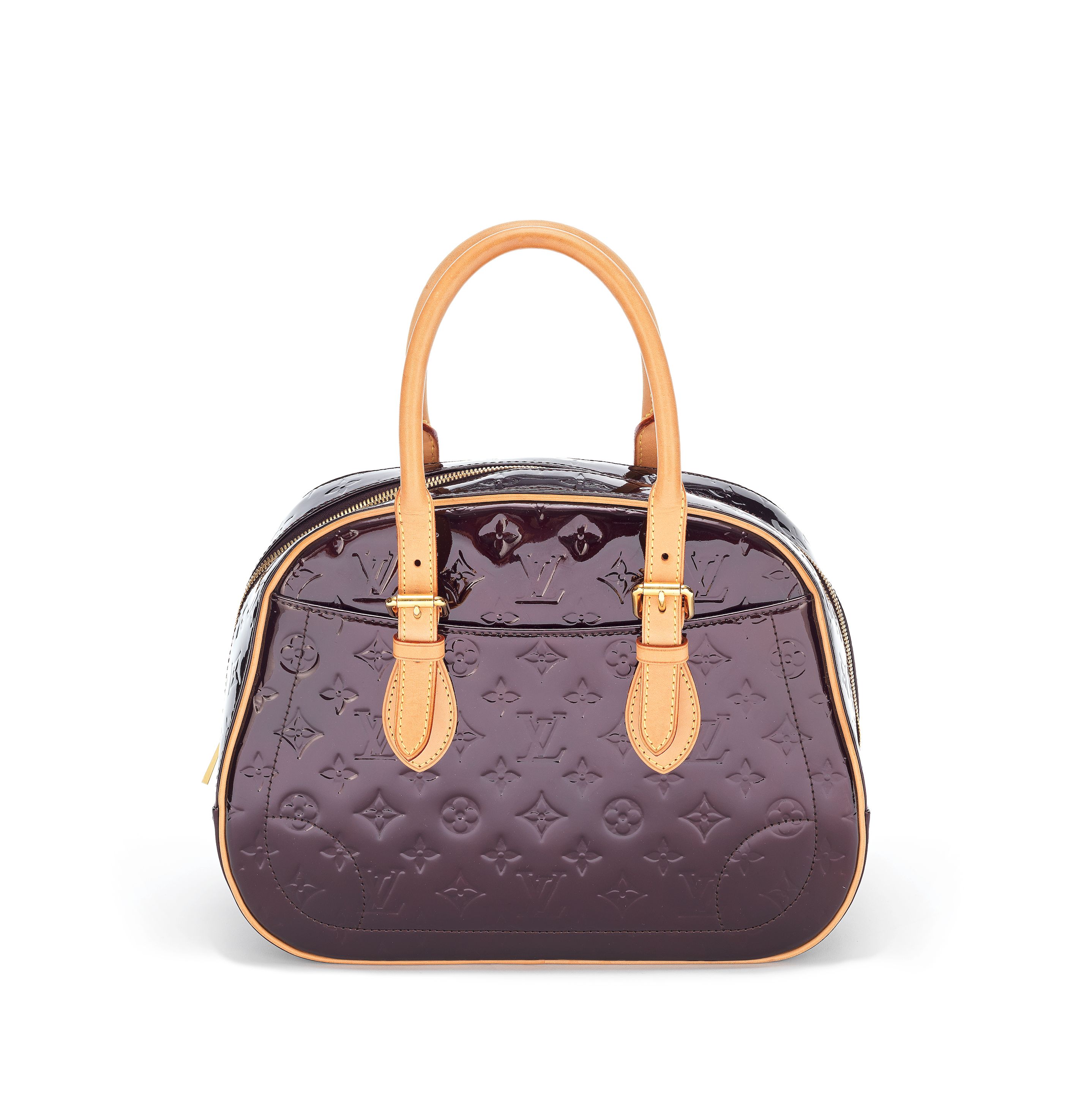 Monogram Neverfull Louis Vuitton Cerise Pochette LOUIS VUITTON