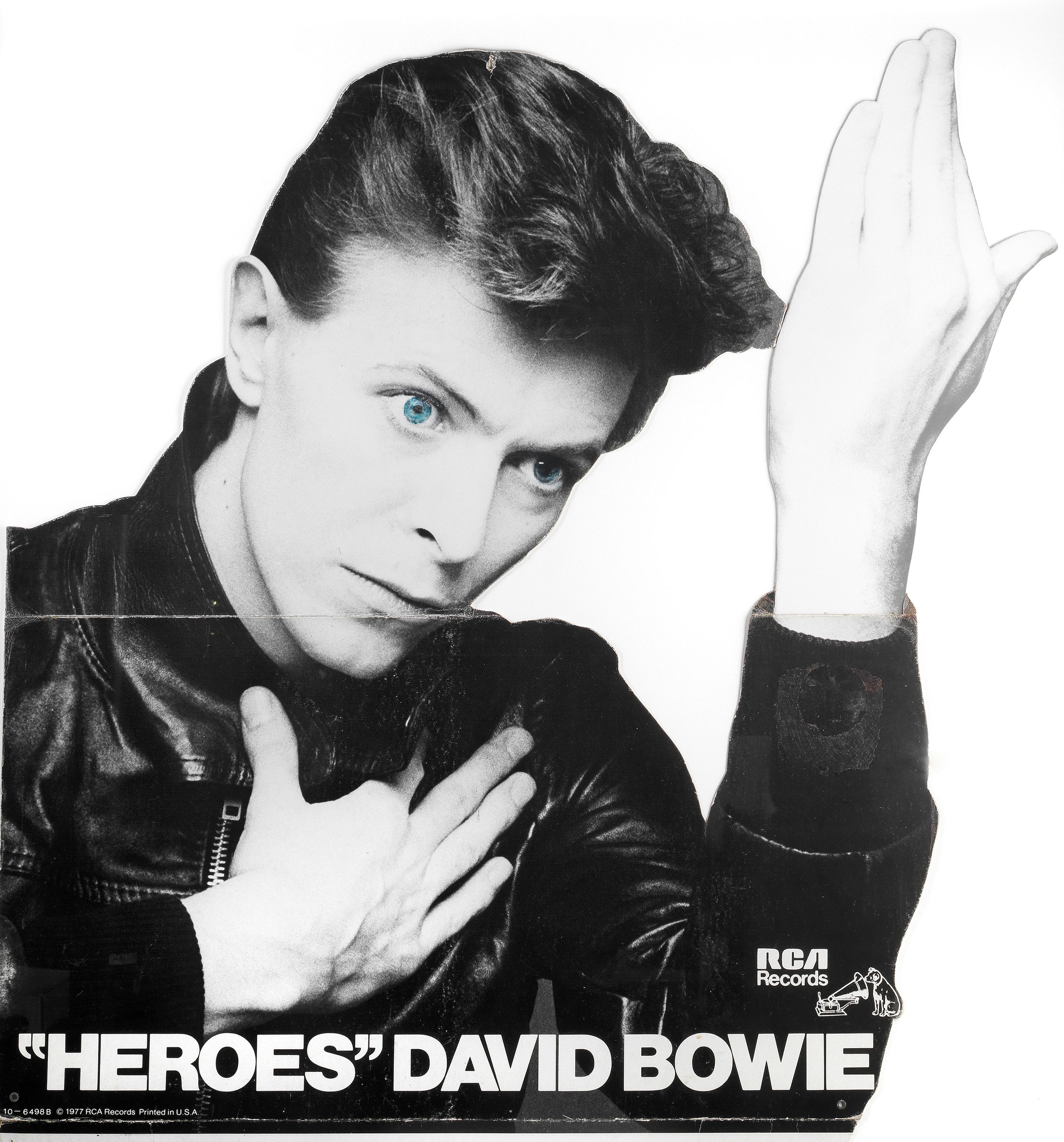 Bonhams : David Bowie A Large RCA In-Store Promo For The Album 'Heroes ...