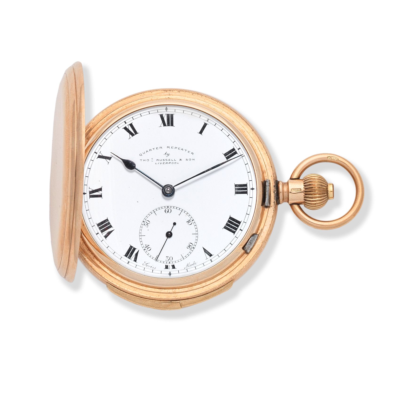 9ct Gold Watch Thomas Russell And Son Wrist Watch Bonhams Thomas