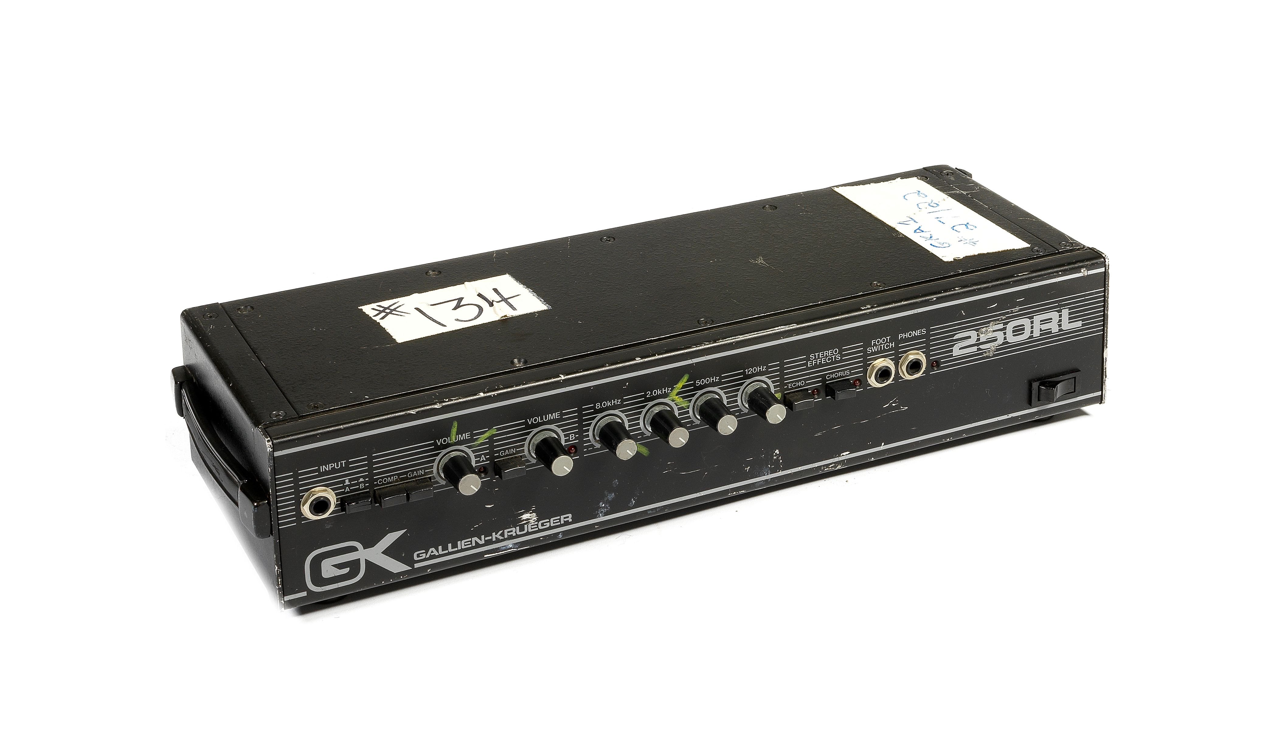 Bonhams : Gary Moore A Gallien-Krueger 250RL Amp Head, circa 1985