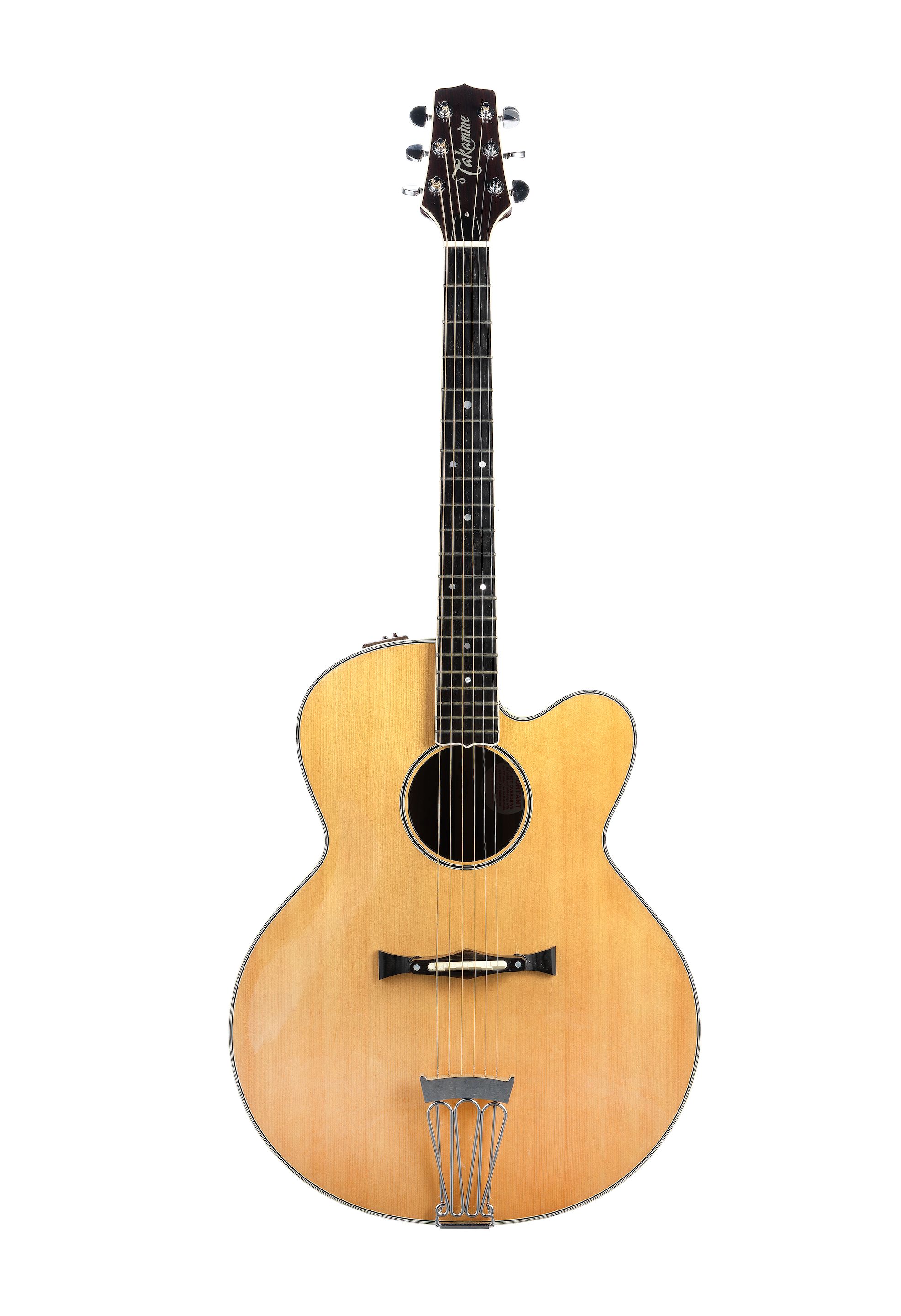 Bonhams : Gary Moore: A Takamine J-15E Electro-Acoustic Guitar, 1982