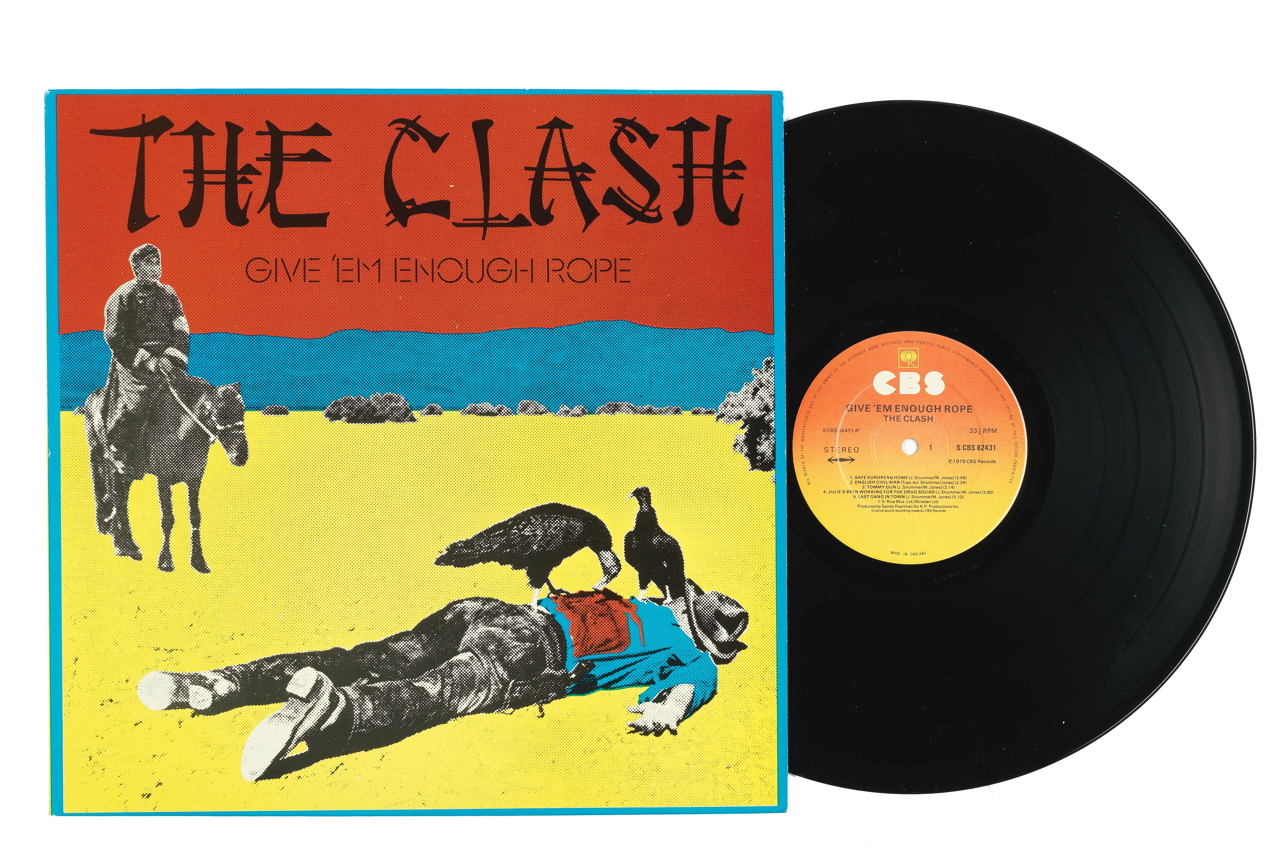 Bonhams : The Clash: A Promo Copy Of The Album Give 