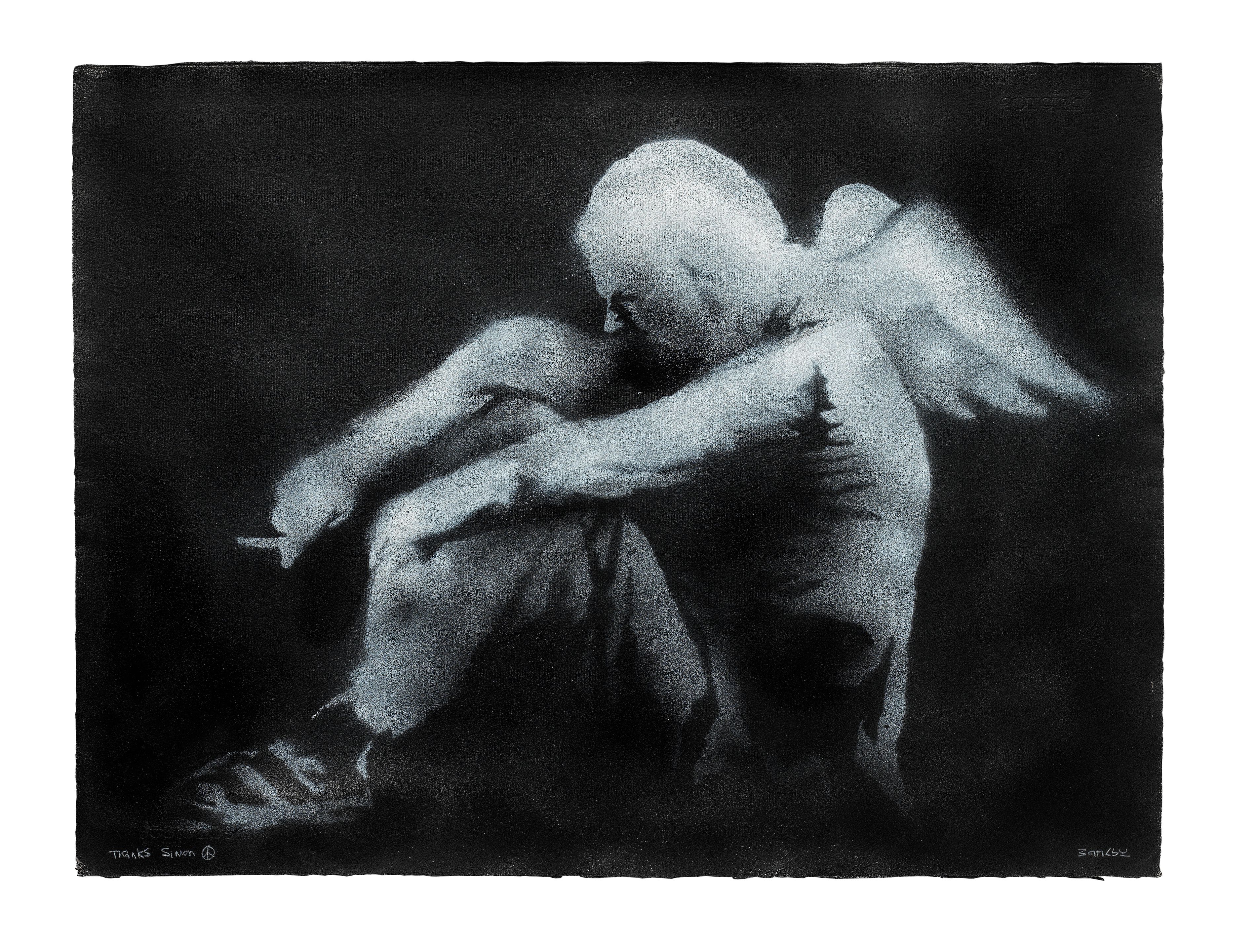 Bonhams : BANKSY (B. 1975) Fallen Angel 2008 