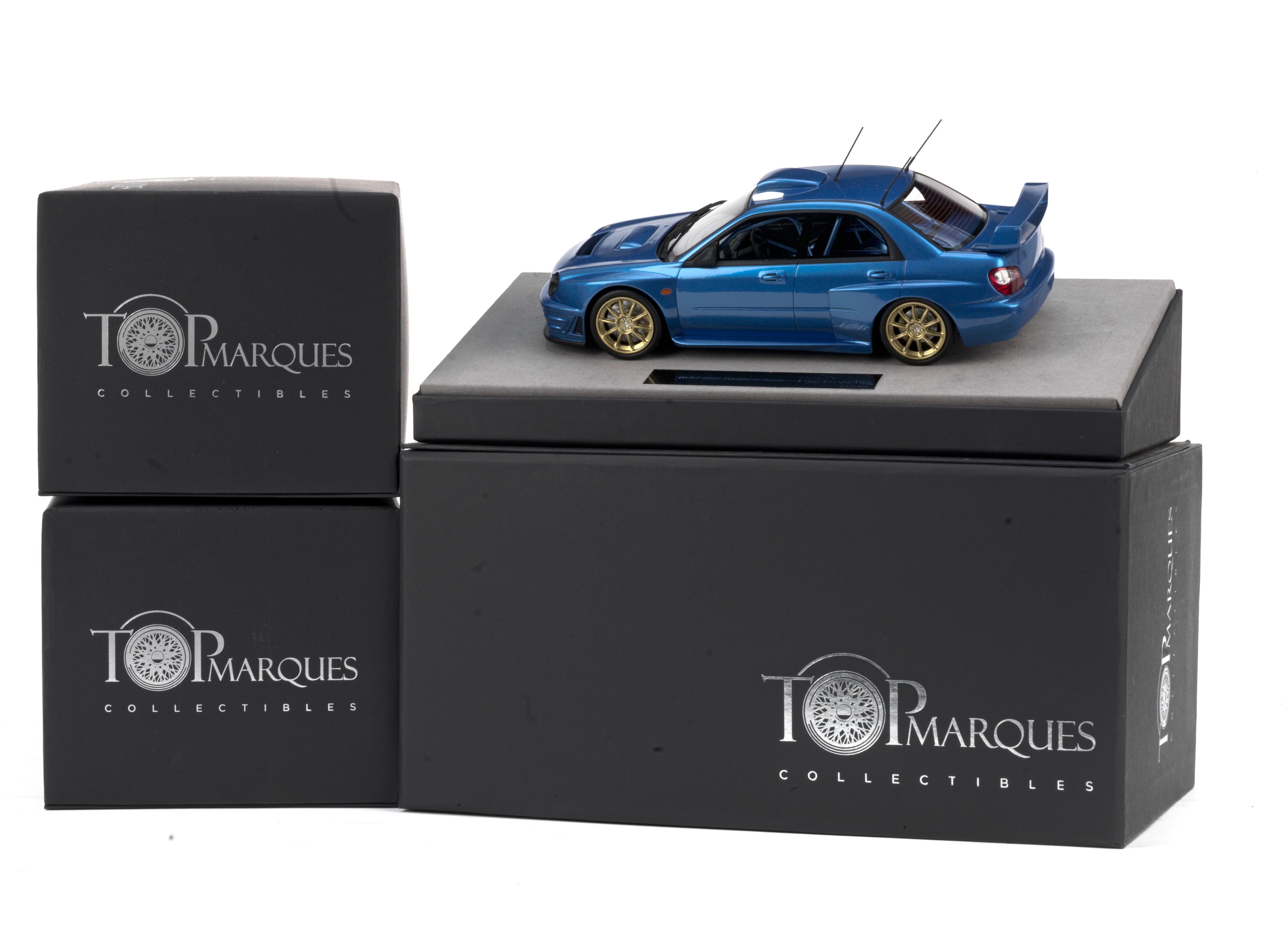 Subaru S7 WRC 2002 – Top Marques 1/18 – Miniature De Collection