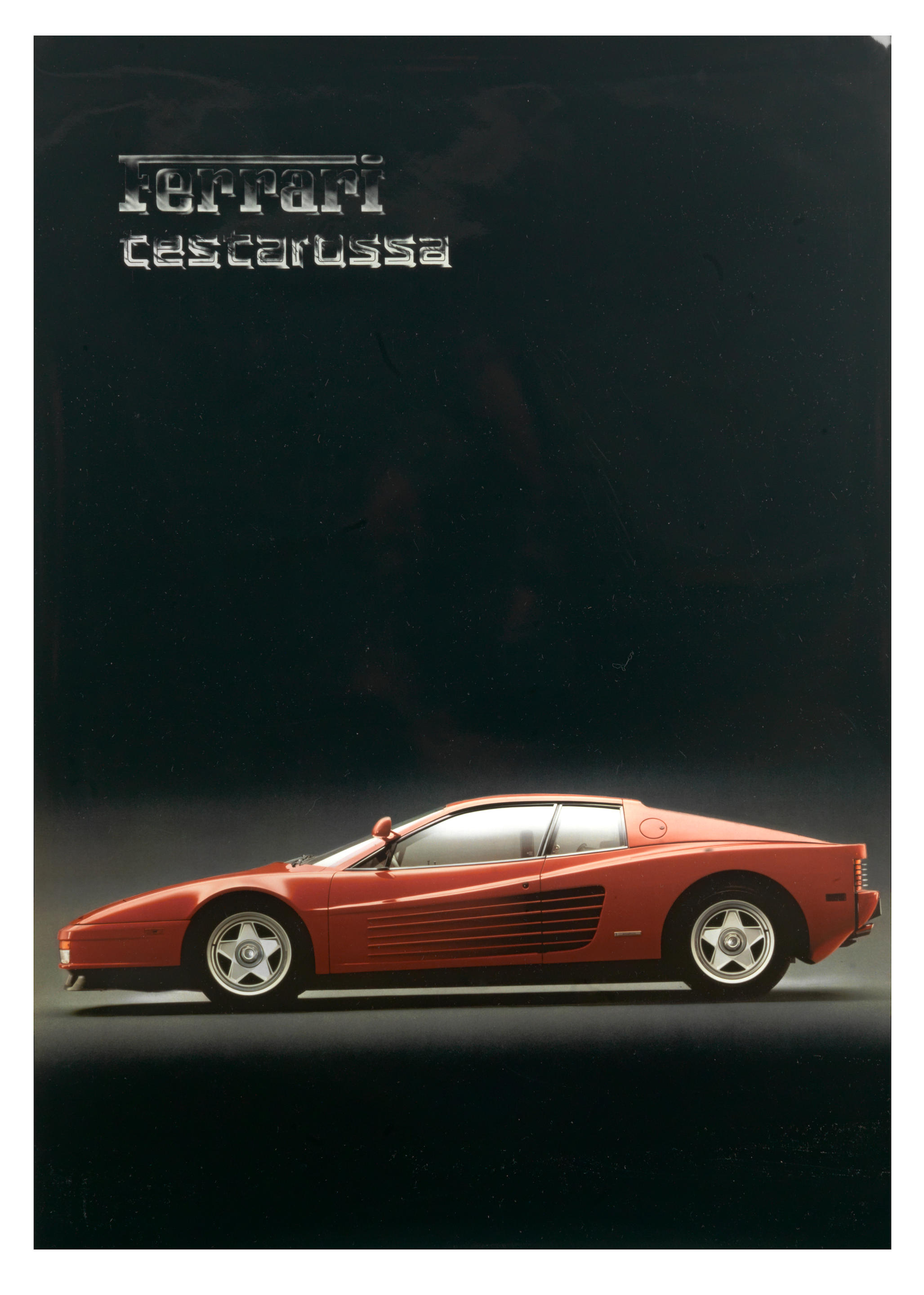 Ferrari Street Car History Car Poster:>)