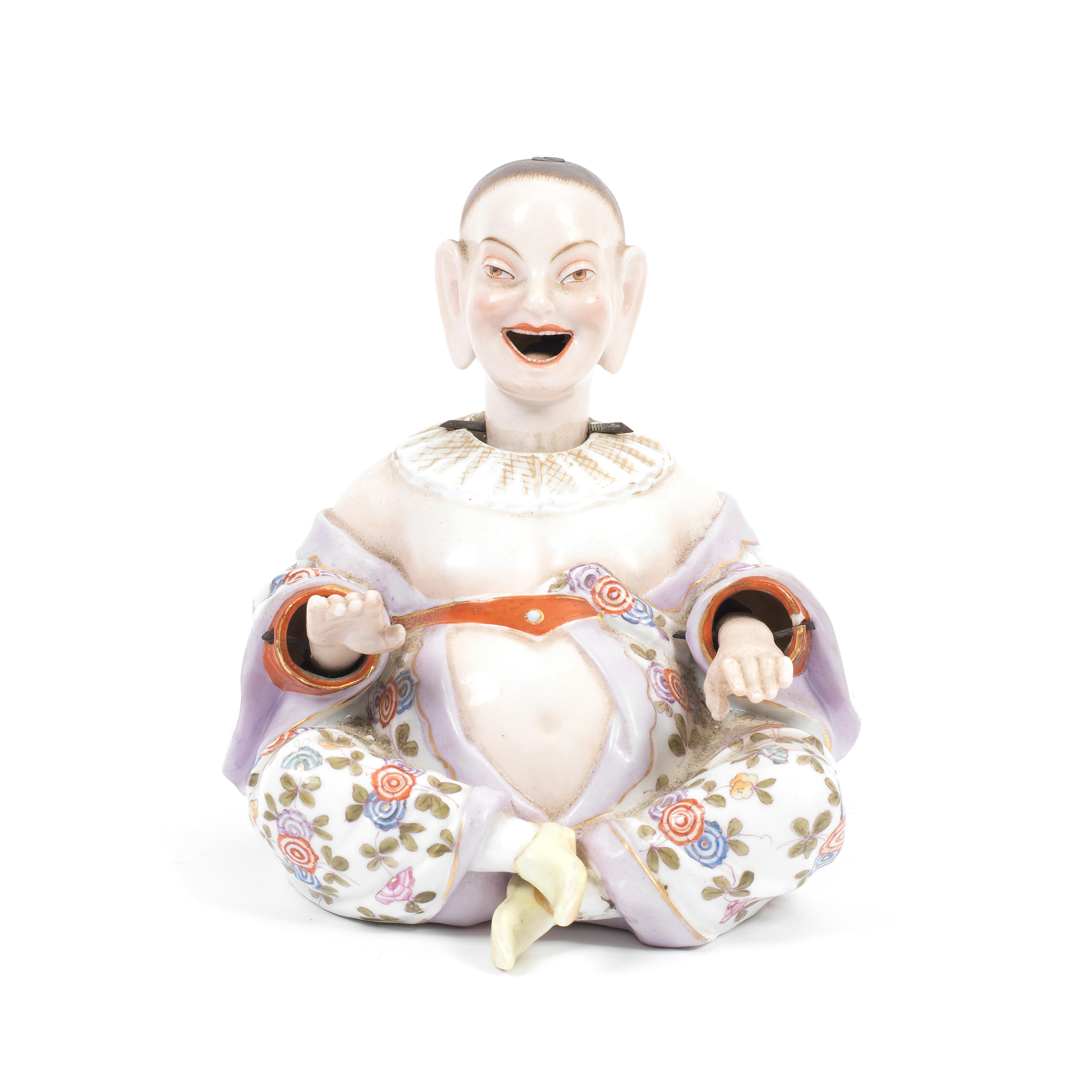 Bonhams : A late 19th/early 20th century Dresden porcelain nodding ...