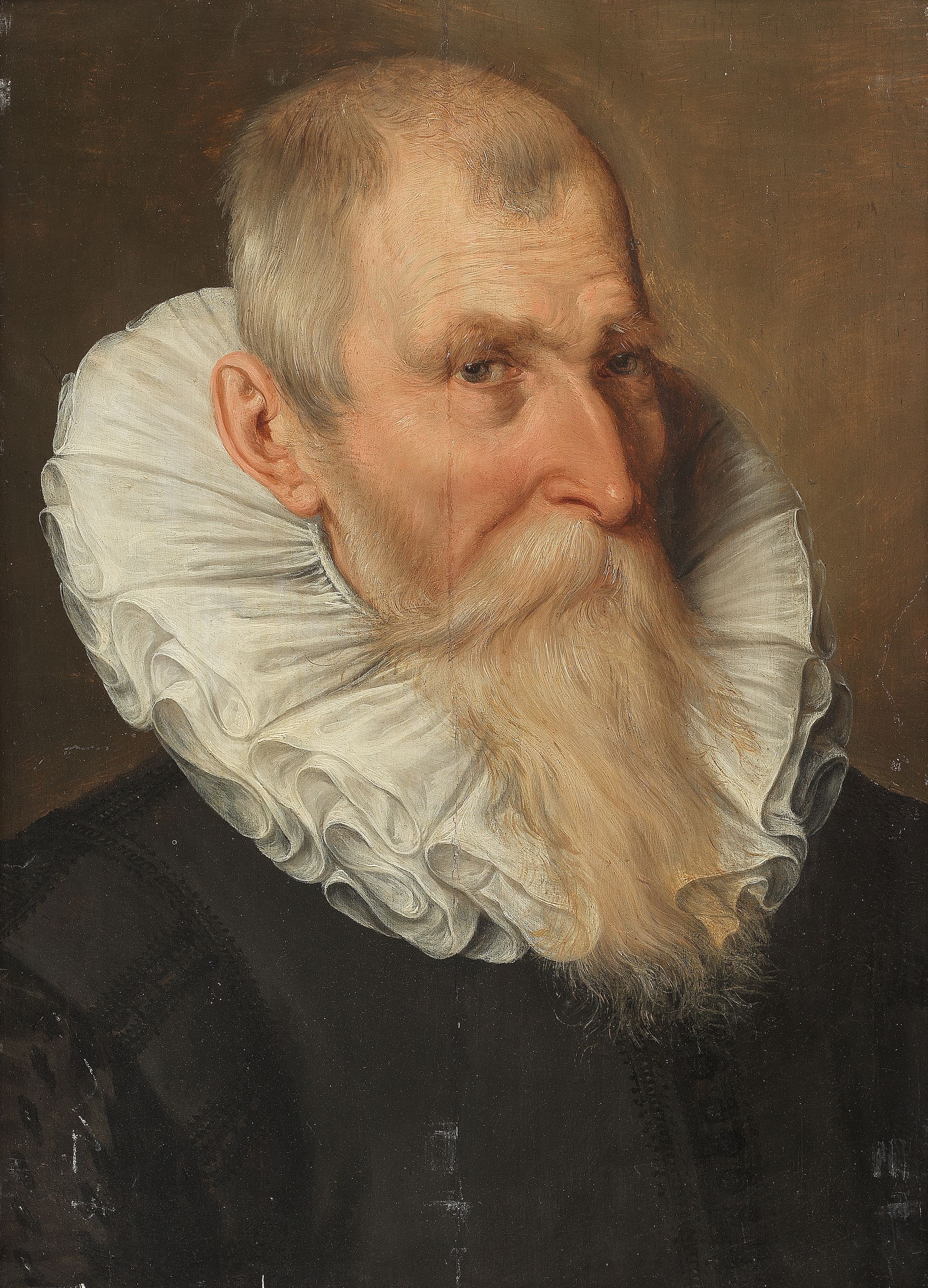 Bonhams : Dutch School, 17th Century Portrait of a bearded gentleman ...