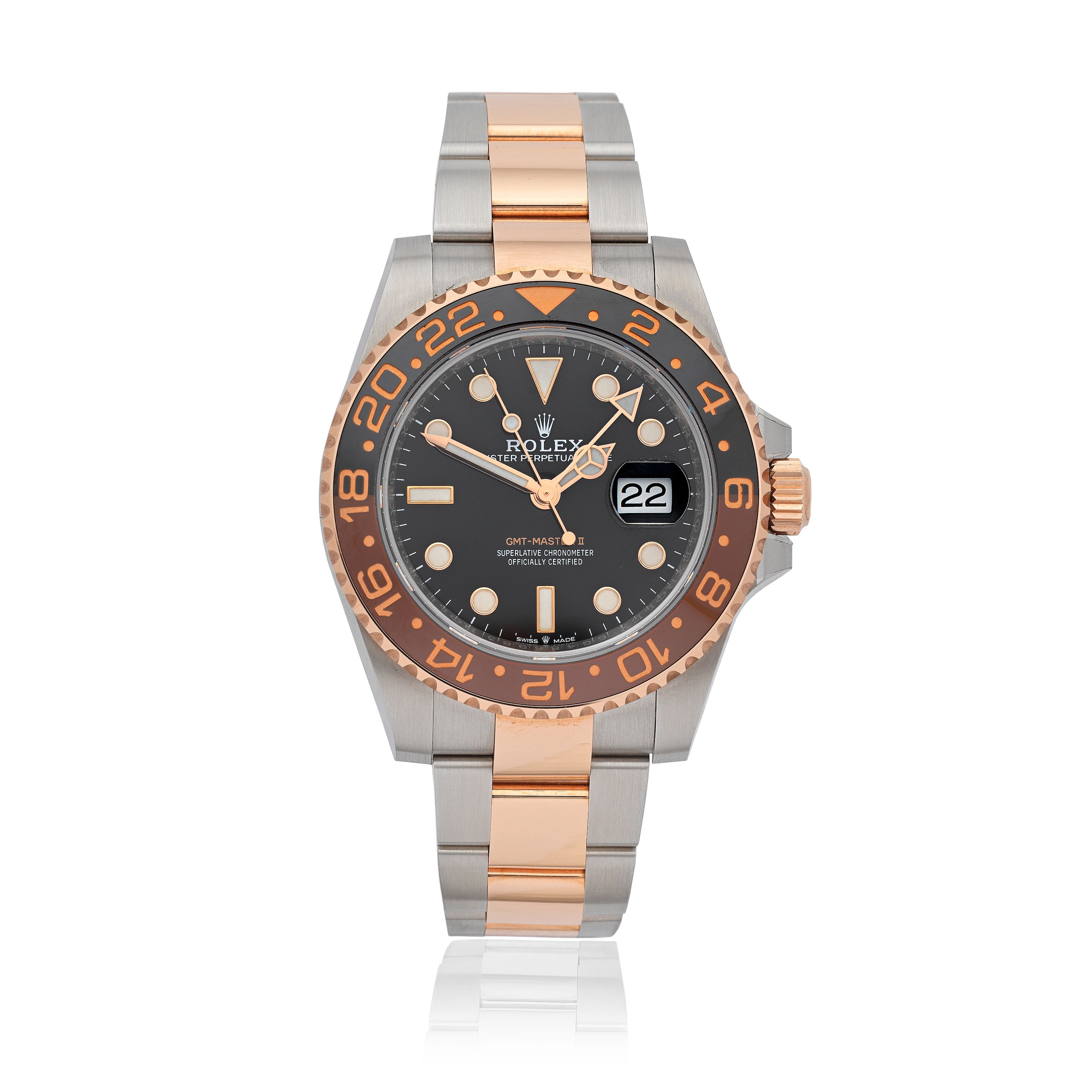 Master Ii 126711chnr Rolex Gmt Stahl Rose Gold Rolex GMT Master II