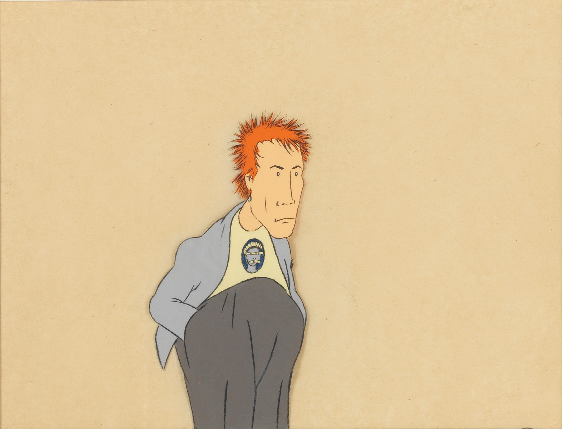 Bonhams : The Sex Pistols An Original Animation Production Cel of Johnny  Rotten from The Great Rock n Roll Swindle, Animation City, 1978,