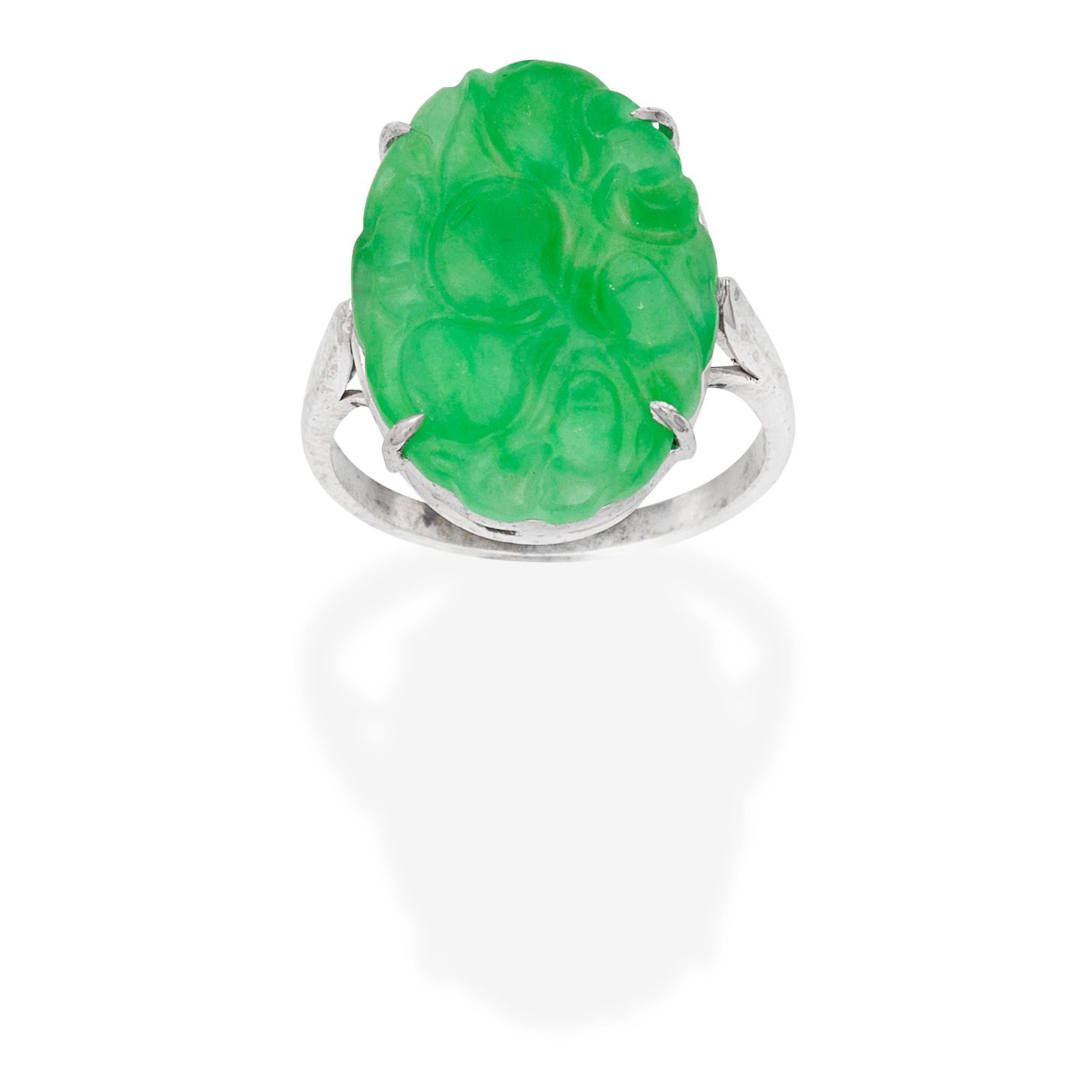 Bonhams JADE RING