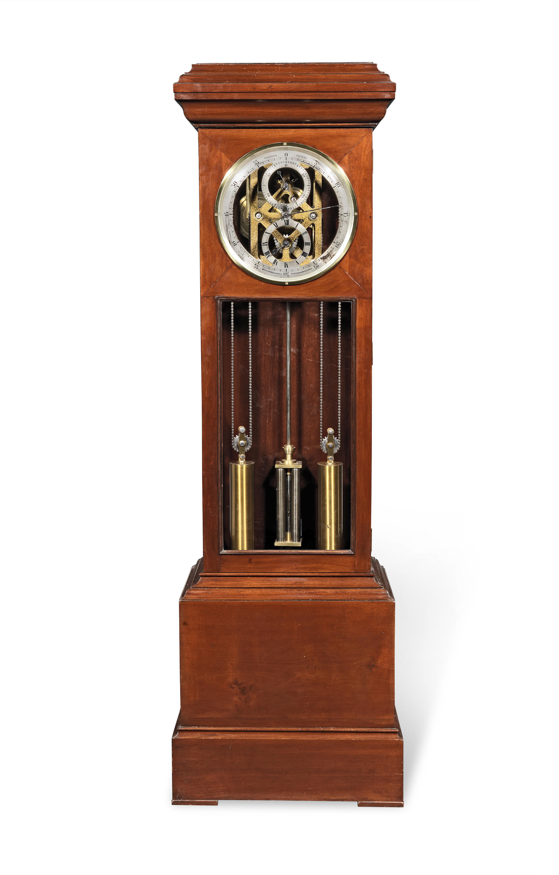 A VERY FINE MARQUETRY LONGCASE CLOCK – RICHARD BAKER – LONDON – The Antique  Clock Company