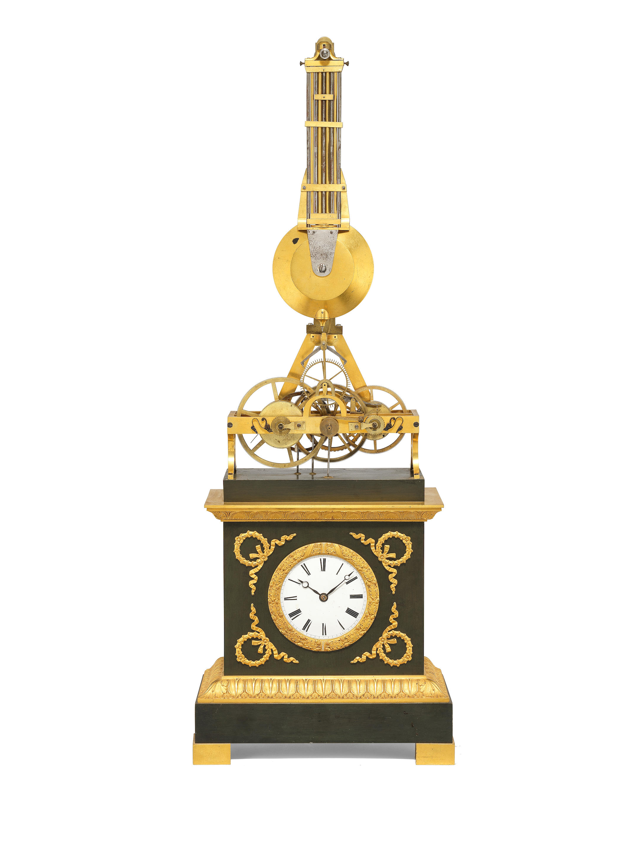 A French gilt-brass carriage clock Circa Last quarter of the 19th Century