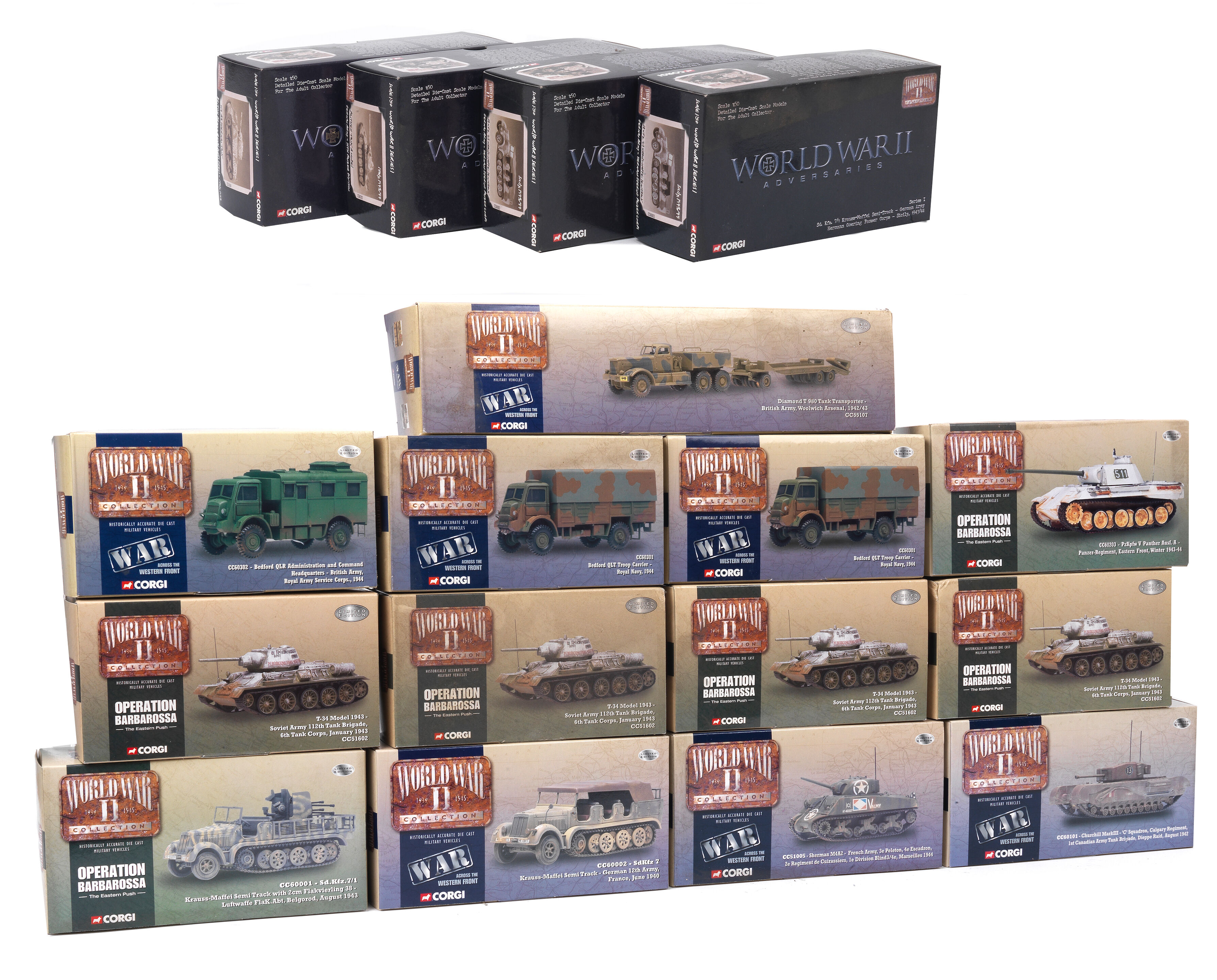 Bonhams Cars : Seventeen boxed 150 scale limited edition die-cast ...