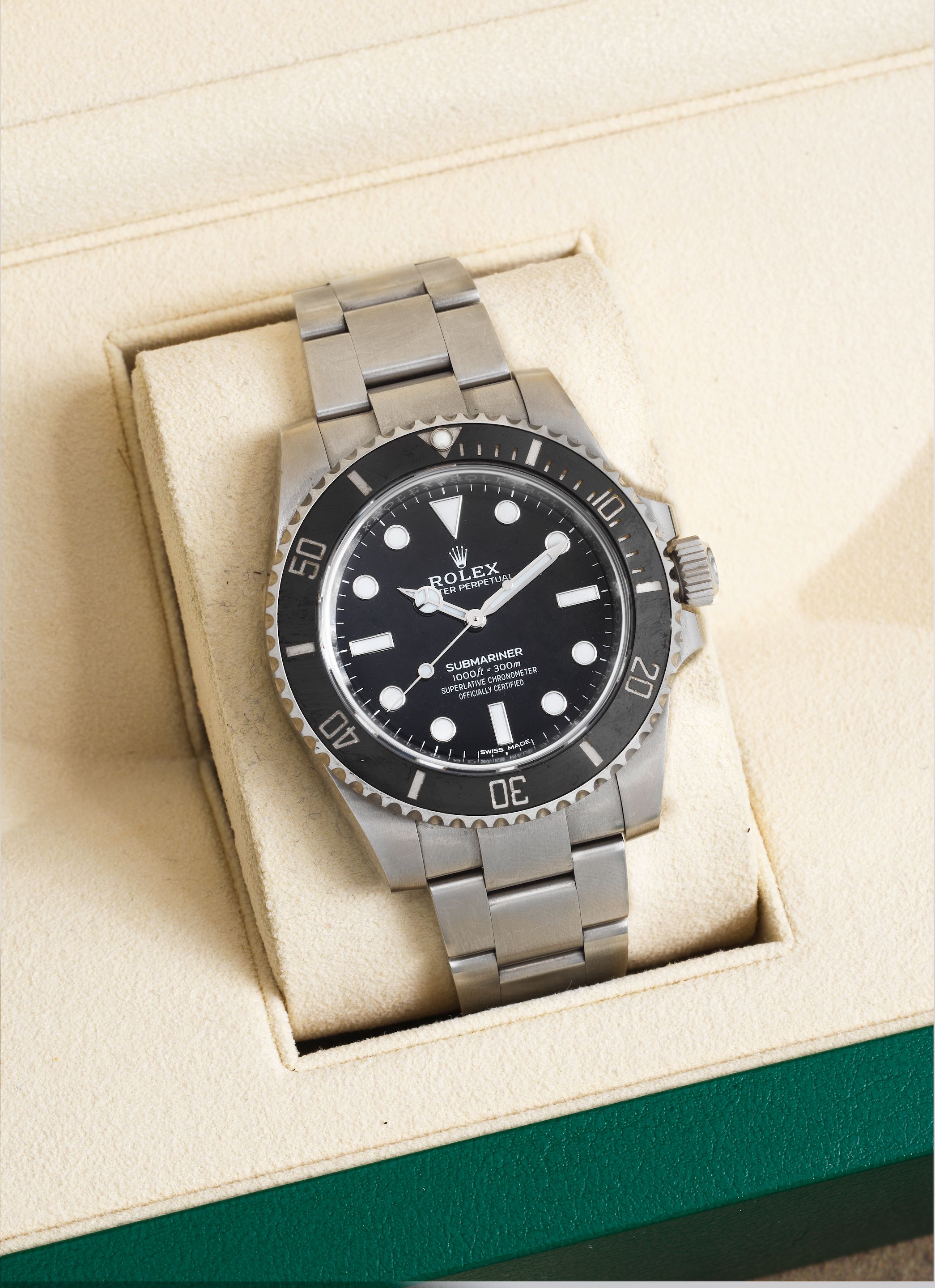 Bonhams A fine stainless steel bracelet watch Submariner