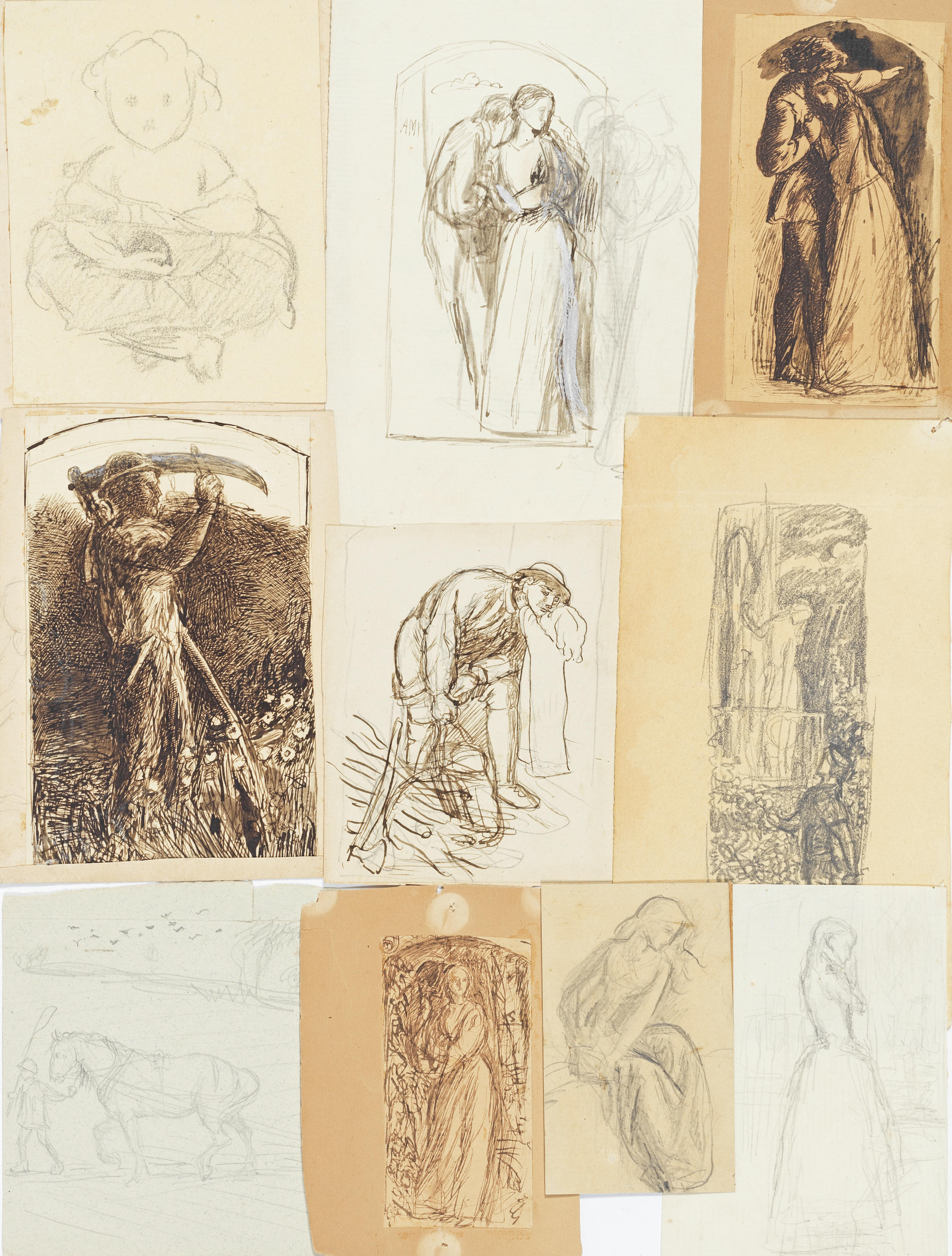 Bonhams : ART â013 ARTHUR HUGHES & THE PRE-RAPHAELITES Archive relating ...