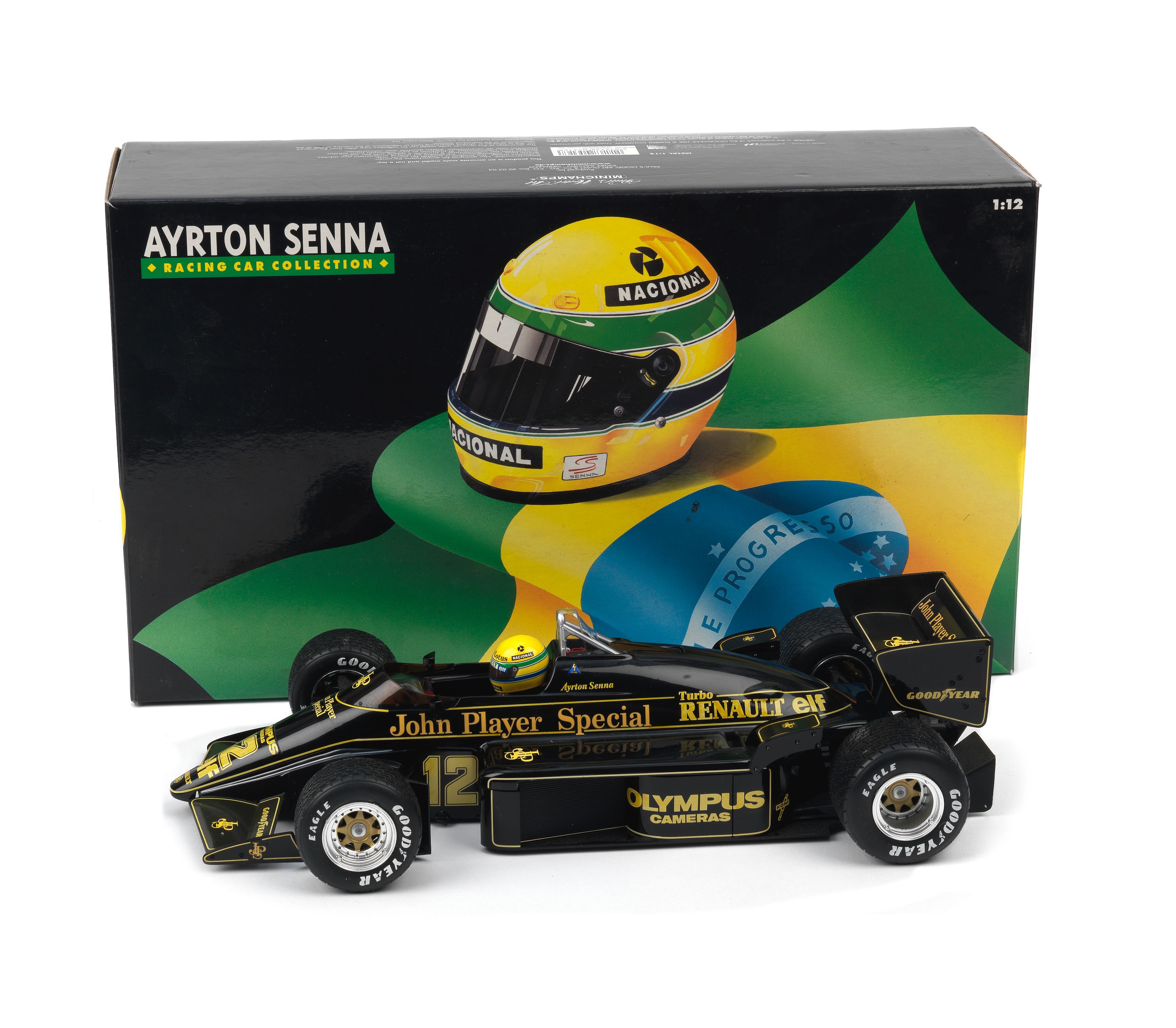 Construye el Lotus Renault 97t de Ayrton Senna Deagostini en color